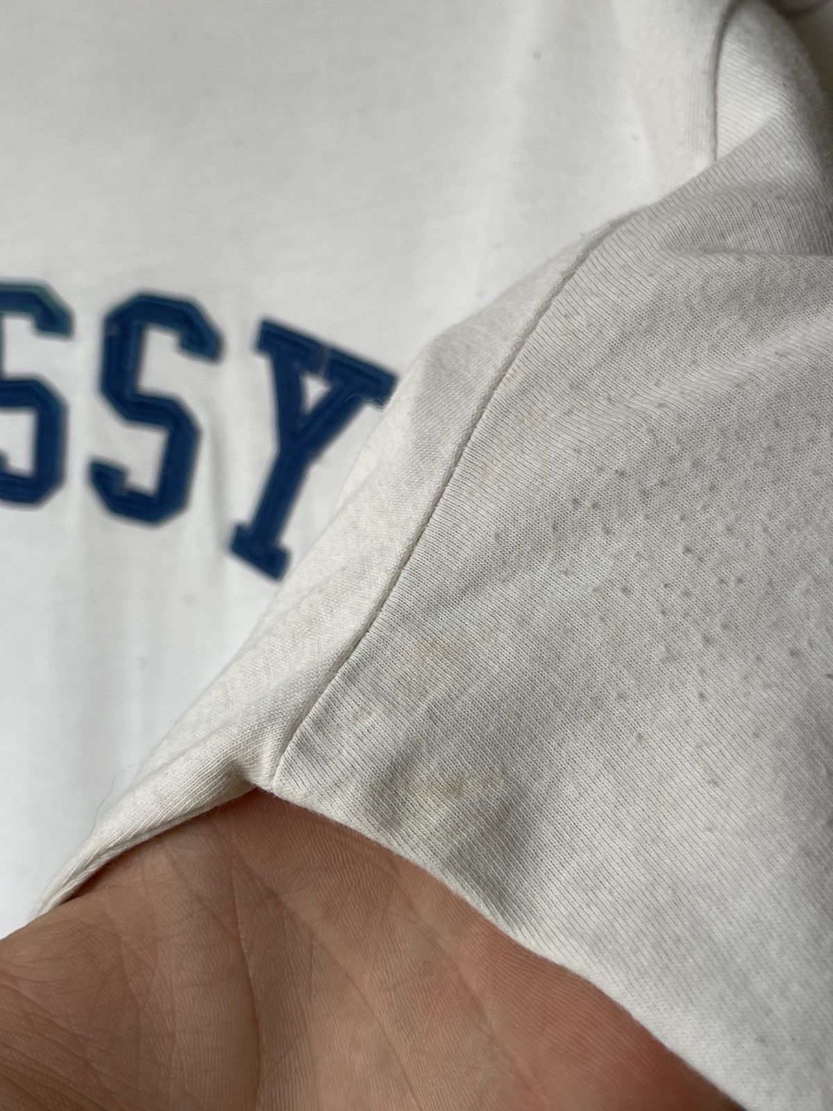 Stussy 90s Vintage Stussy Embroidery Logo T-Shirt Tee Crewneck Size US XL / EU 56 / 4 - 9 Thumbnail