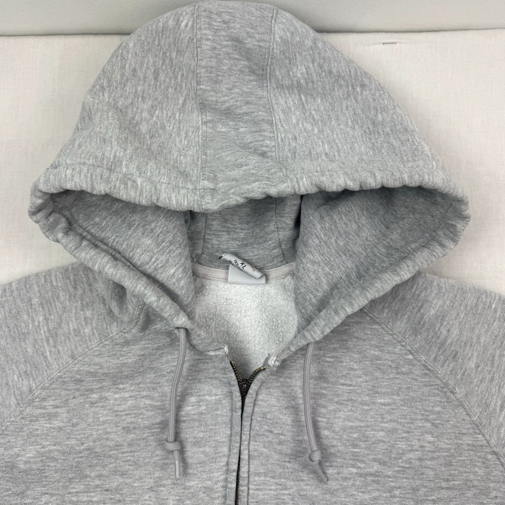Carhartt VINTAGE Carhartt Full Zip Hoodie Womens XL Gray Pockets Workwear Relaxed Sweatshirt Clothing Size XL / US 12-14 / IT 48-50 - 4 Thumbnail