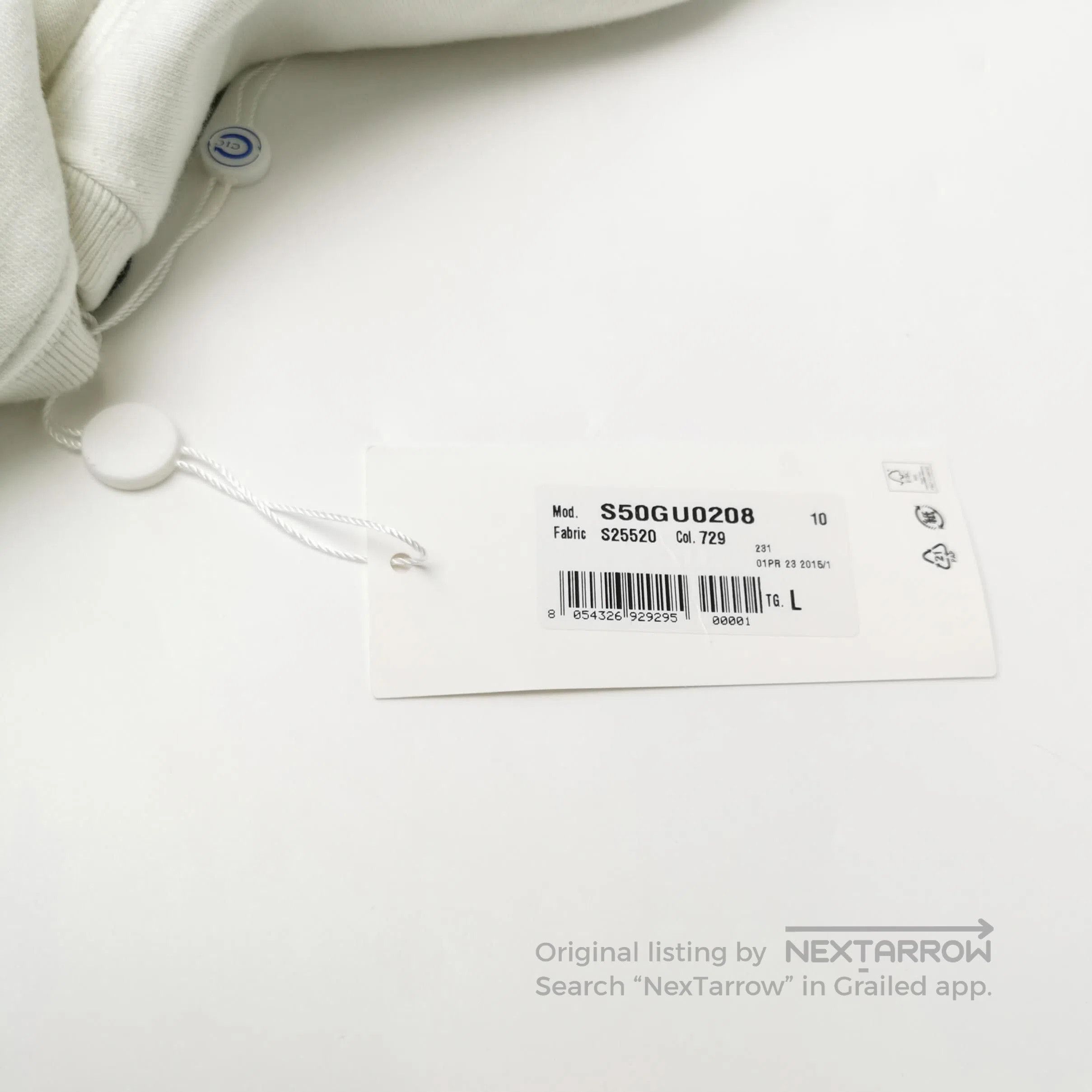 Other Maison Margiela L Gray Ram Logo Sweatshirt. Size US S / EU 44-46 / 1 - 1 Thumbnail