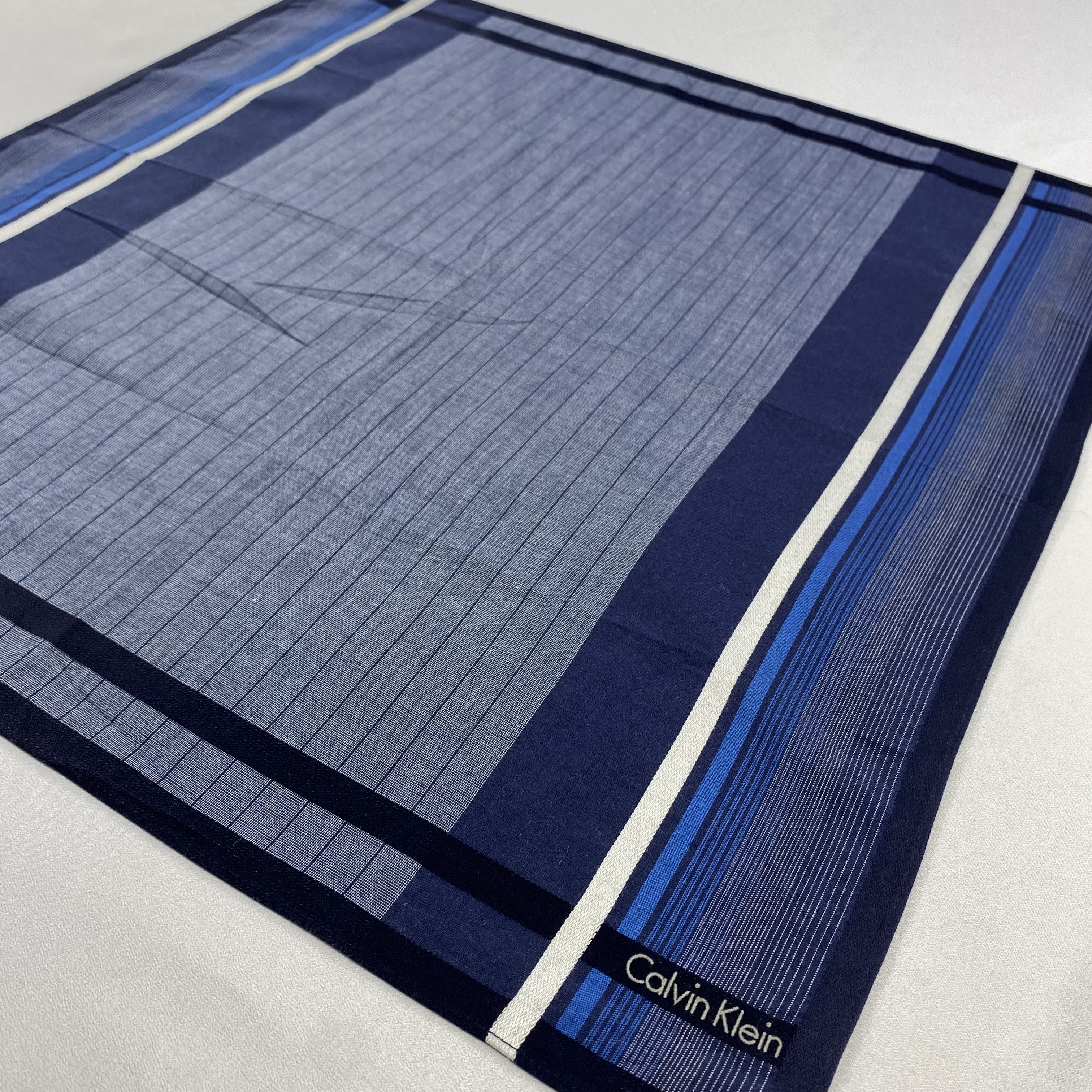Calvin Klein × Vintage Calvin Klein Bandana/ Handkerchief / Neckerchief-P1657 Size ONE SIZE - 2 Thumbnail