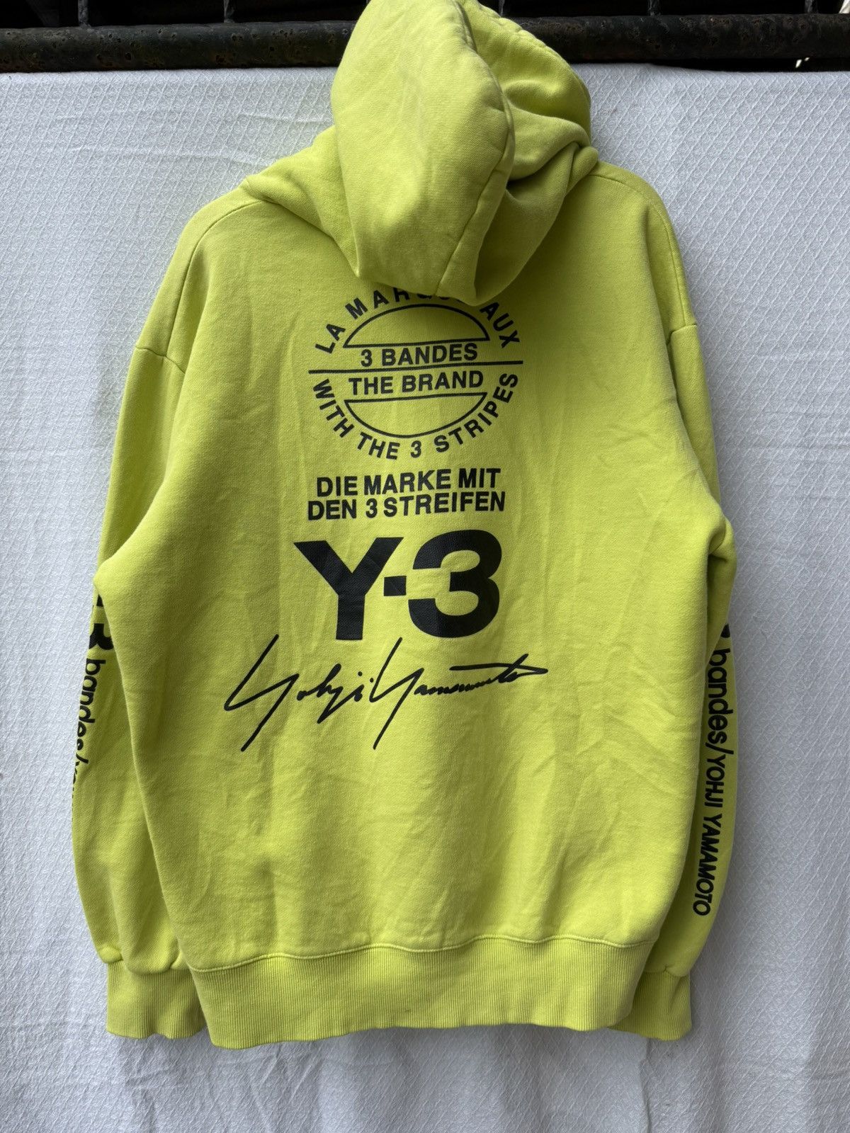 Yohji Yamamoto Y-3 x Yohji Yamamoto Sweatshirt Hoodie Size US L / EU 52-54 / 3 - 1 Thumbnail