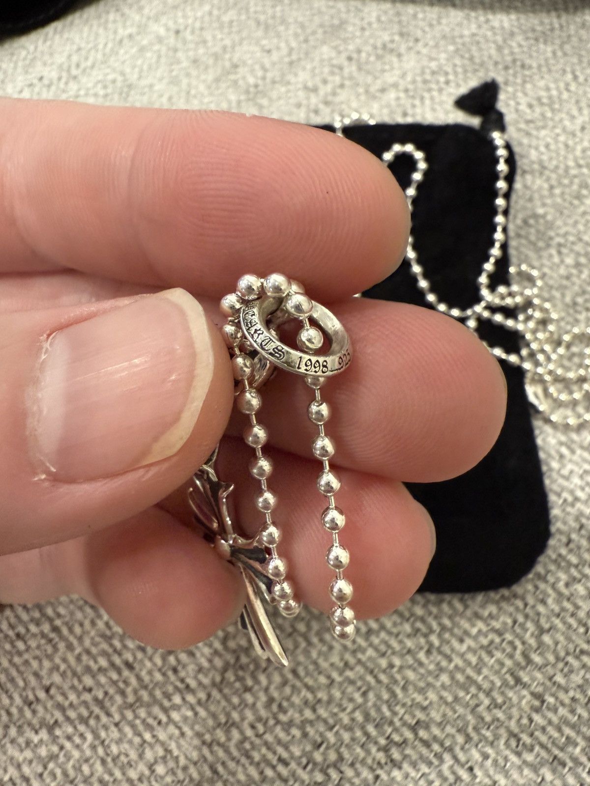 Chrome Hearts Chrome Hearts Cross Ball Cross Size ONE SIZE - 3 Thumbnail