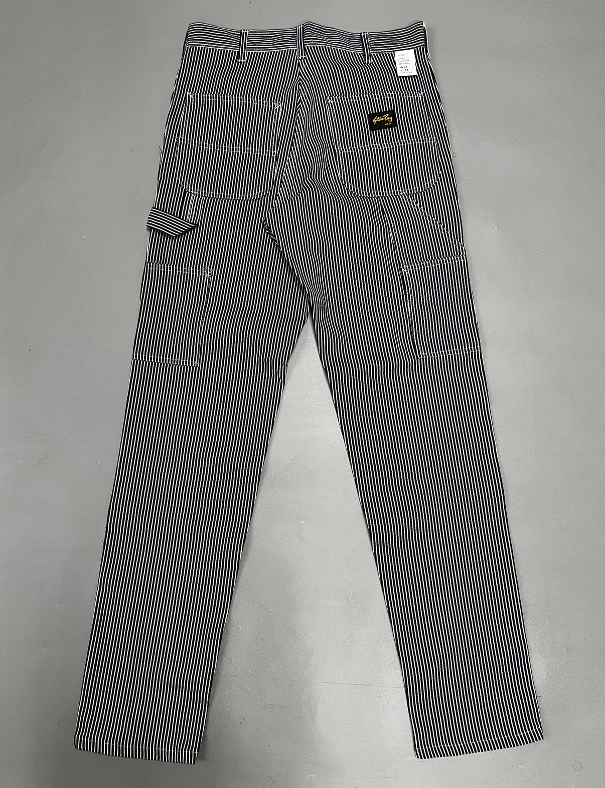 Stan Ray Pinstripe Painters Denim Carpenter Pants Made in 🇺🇸