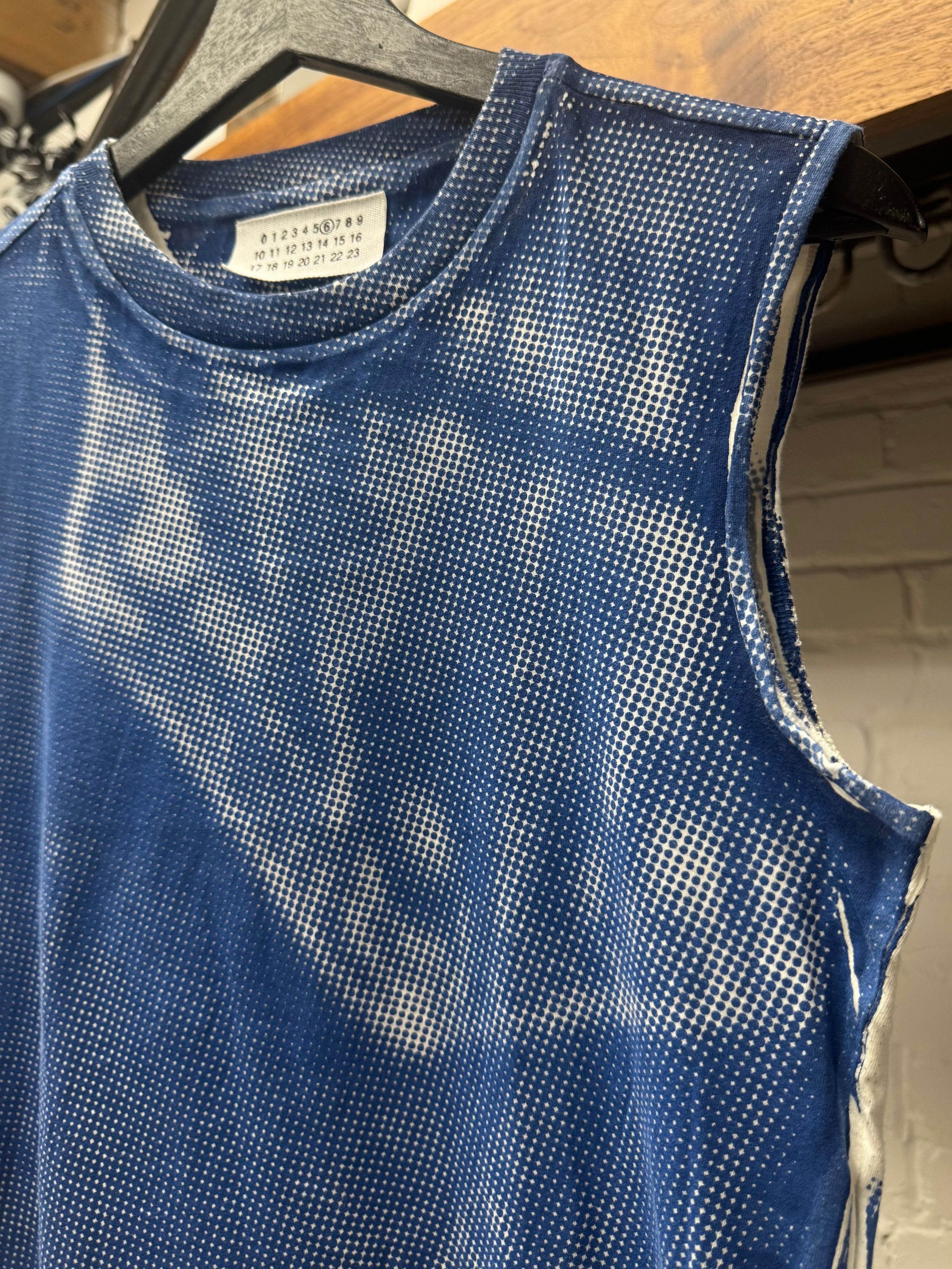 Maison Margiela SS2004 Maison Margiela ‘Pointallism’ Full Print Tank Top Size US M / EU 48-50 / 2 - 2 Thumbnail