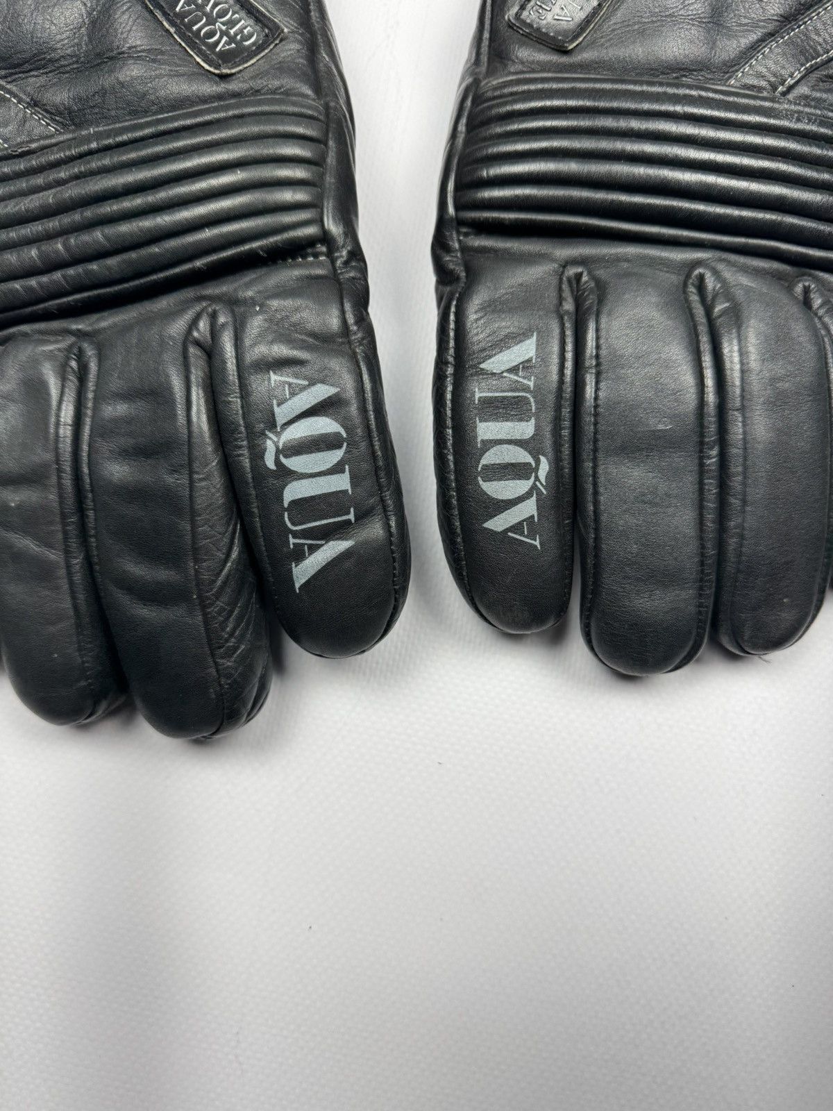 Vintage Vintage Frank Thomas Leather Bike Gloves Size ONE SIZE - 6 Thumbnail