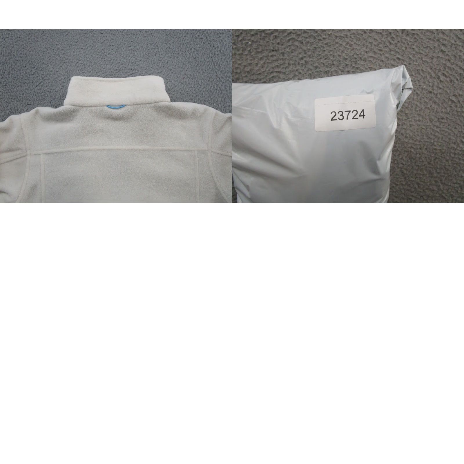 Vintage LL Bean Women's Full Zip White Fleece Jacket Medium Outdoor Casual Basic Jacket - 0YW88 Size M / US 6-8 / IT 42-44 - 9 Thumbnail