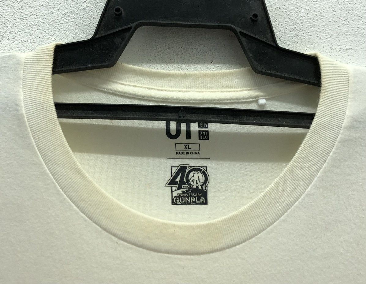 Uniqlo Uniqlo Bandai 40th Anniversary Gunpla RX-78-2 Gundam T-Shirt Size US XL / EU 56 / 4 - 4 Thumbnail