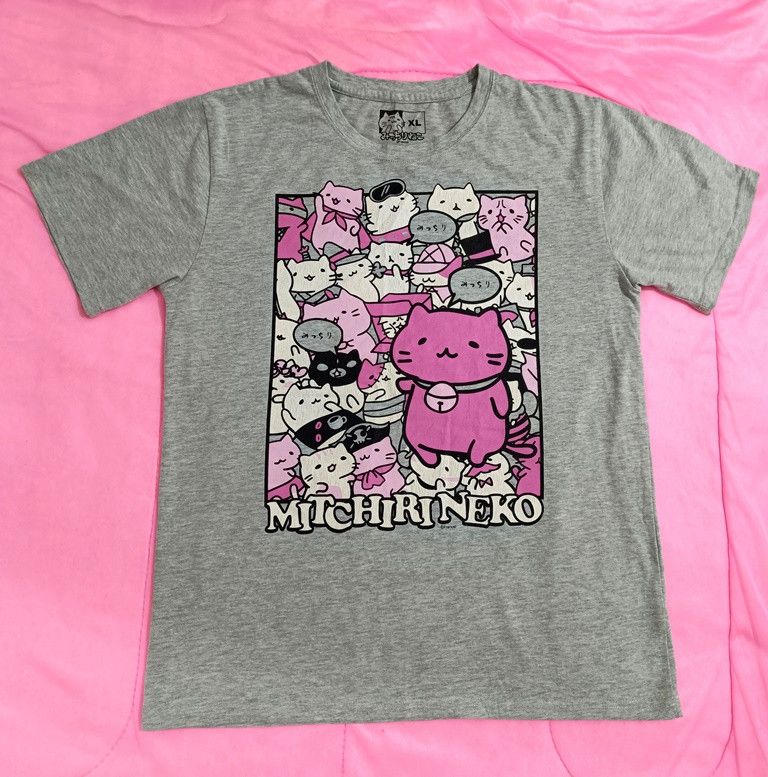 Japanese Brand Japan Mitchirineko T Shirt Size US XL / EU 56 / 4 - 1 Thumbnail
