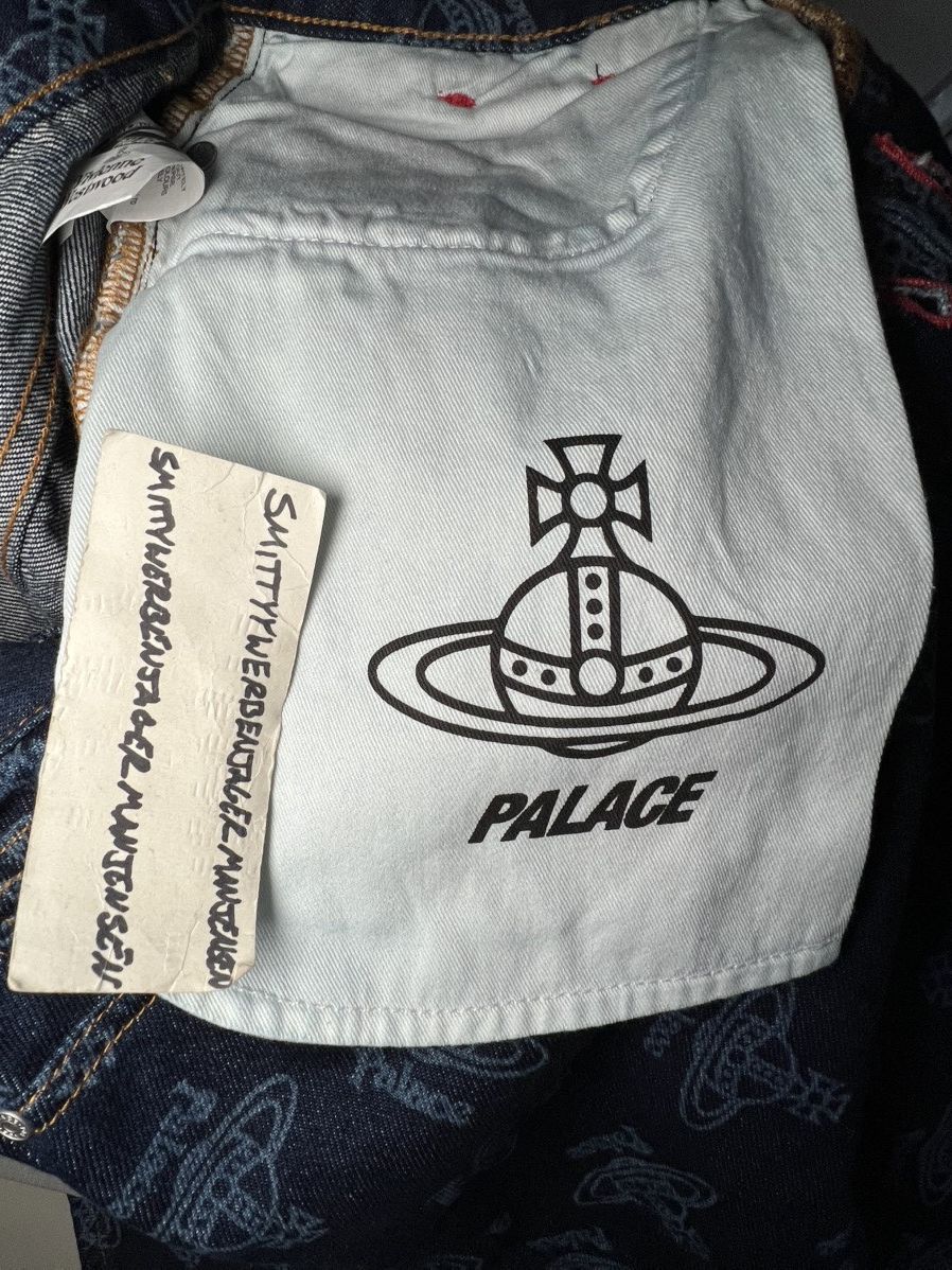 Palace × Vivienne Westwood Vivienne Westwood x Palace Logo Denim Jeans Size US 28 / EU 44 - 14 Thumbnail