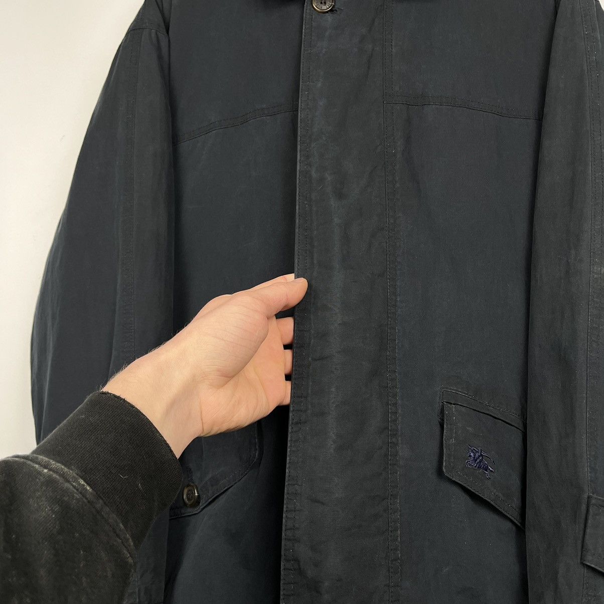 Burberry Vintage Rare Burberrys Nova Check Heritage Heavy Jacket 90’s Size US M / EU 48-50 / 2 - 14 Thumbnail