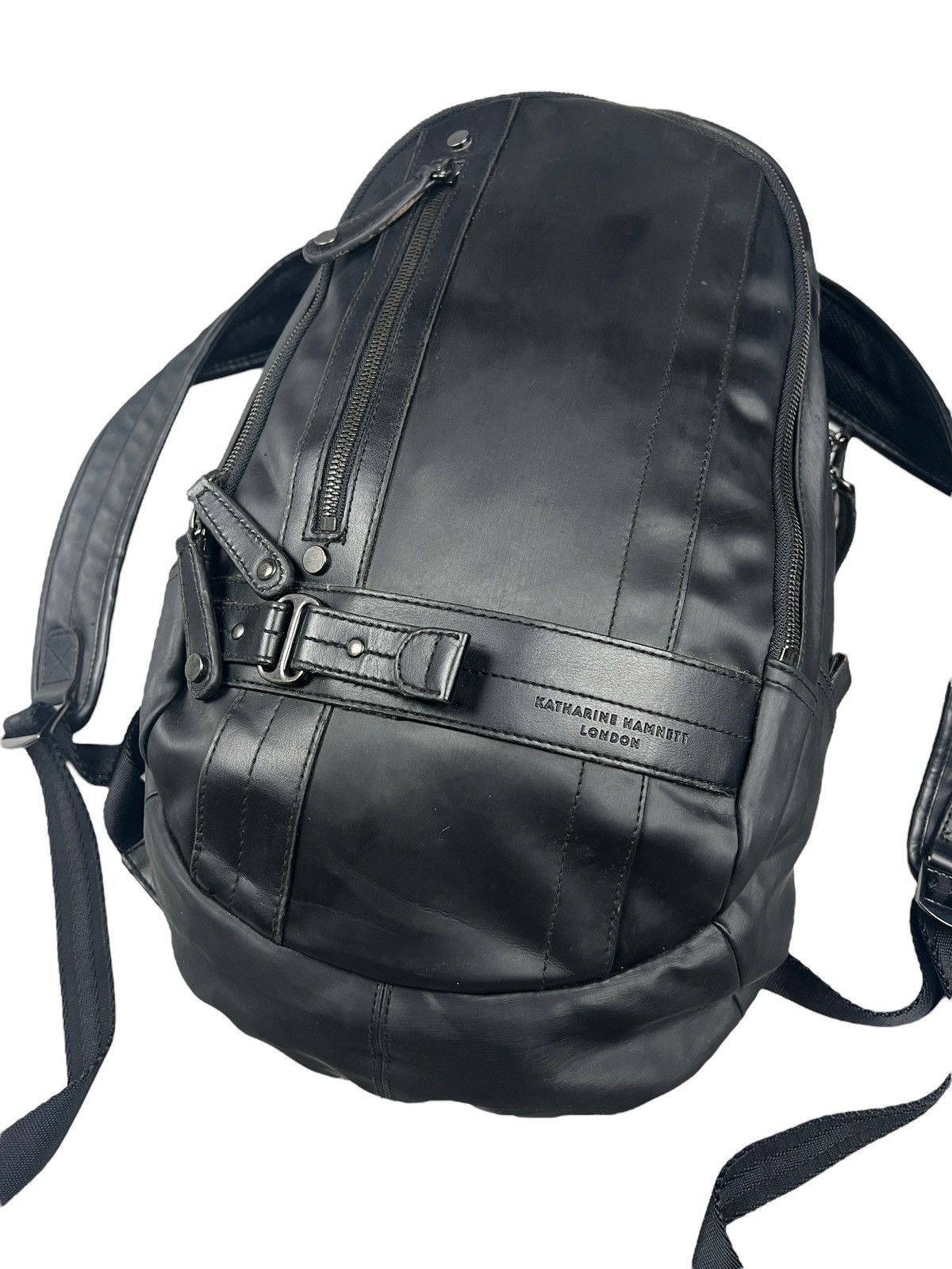 Katharine Hamnett London 1990 Katharine Hamnett London PVC Utility Bagpack Size ONE SIZE - 3 Thumbnail