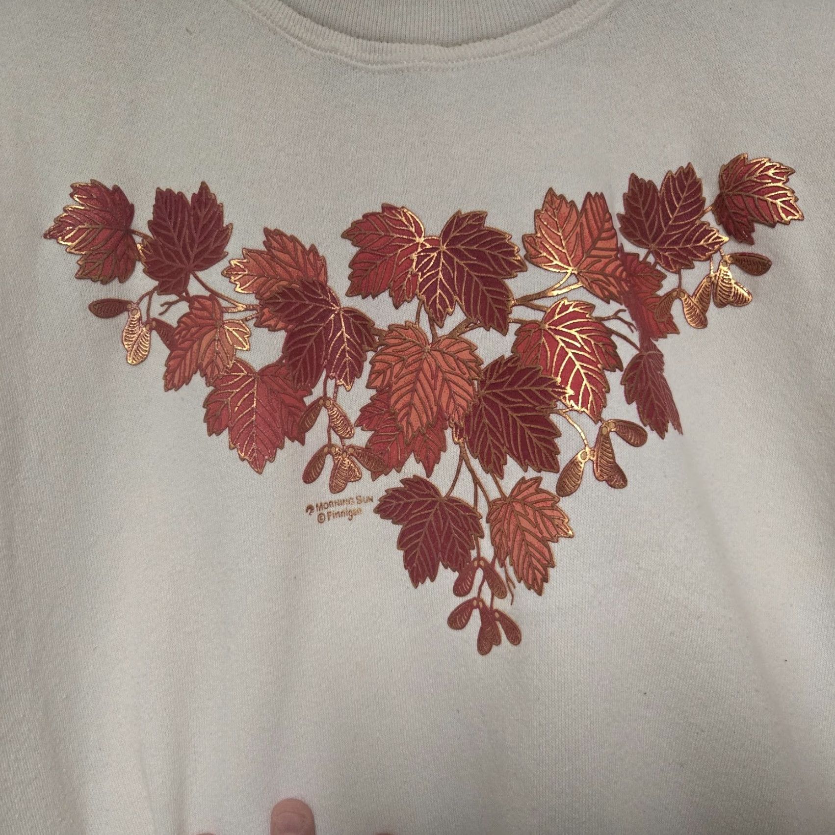 Vintage VINTAGE Morning Sun Granny Sweater Embellished Floral Womens XL USA Made Size XL / US 12-14 / IT 48-50 - 6 Thumbnail