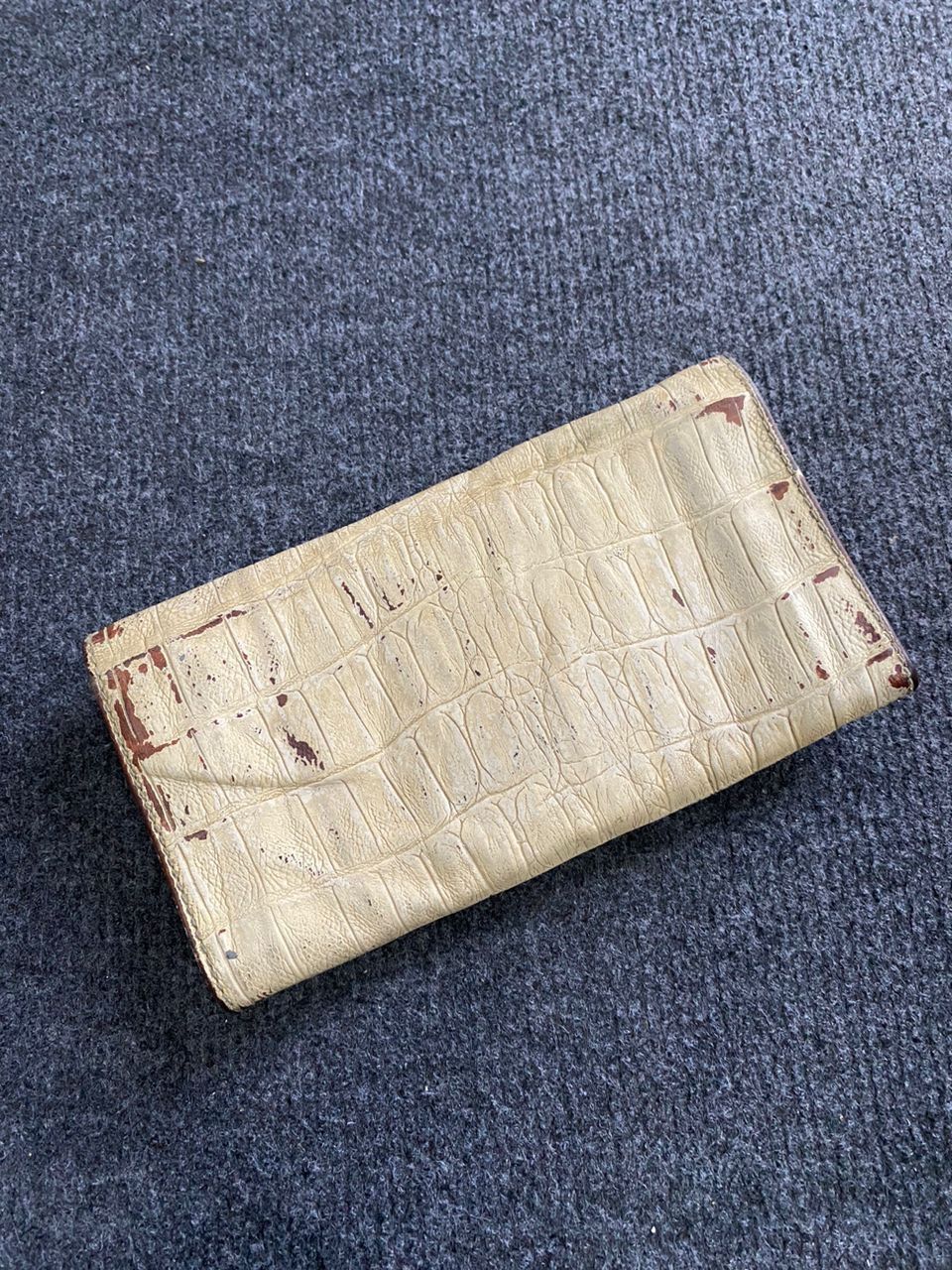 Diesel × Genuine Leather Diesel Crocs Embossed Genuine Leather Wallet Size ONE SIZE - 3 Thumbnail