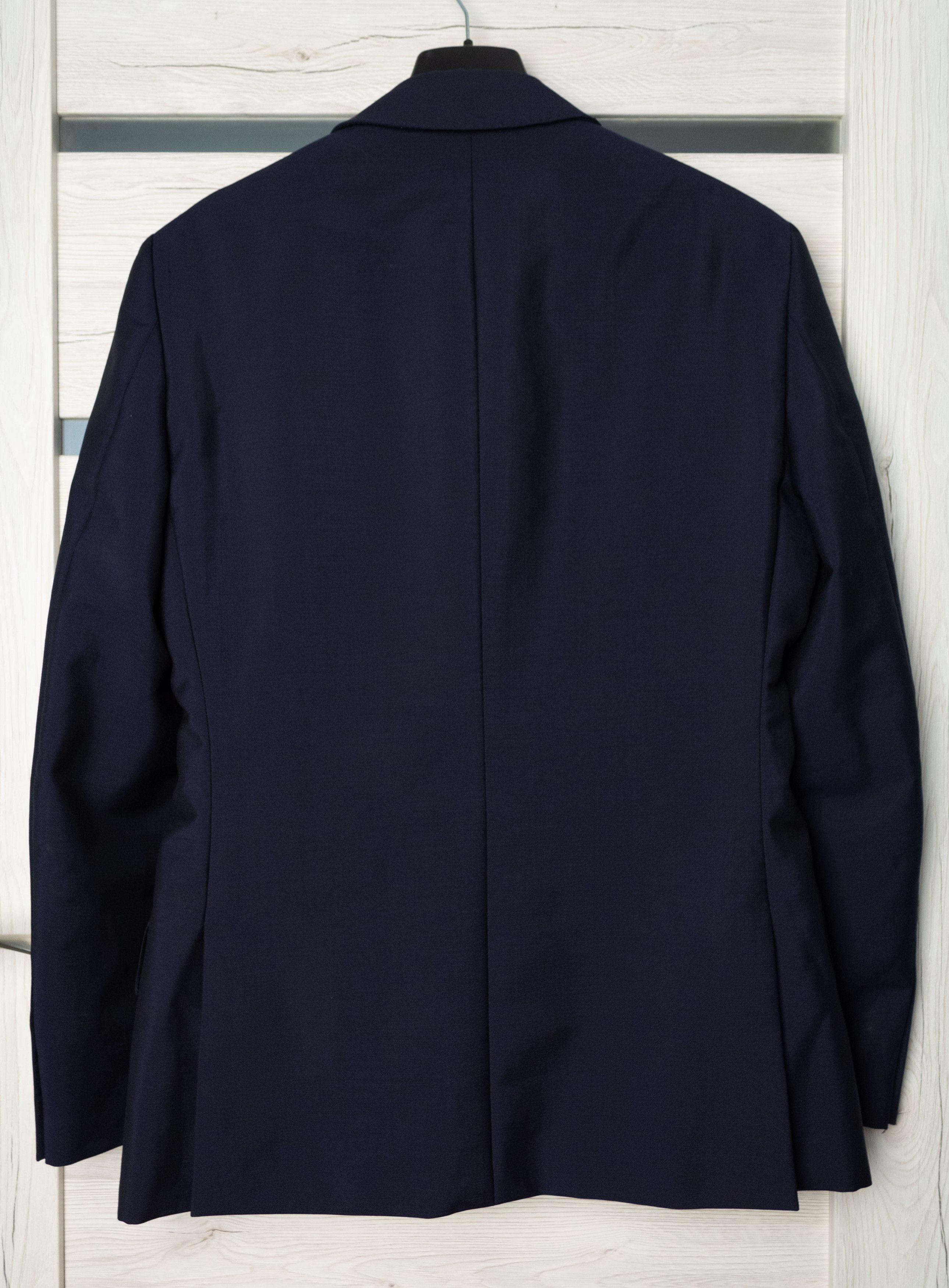Reiss REISS navy suit wool moher Size 36R - 7 Thumbnail
