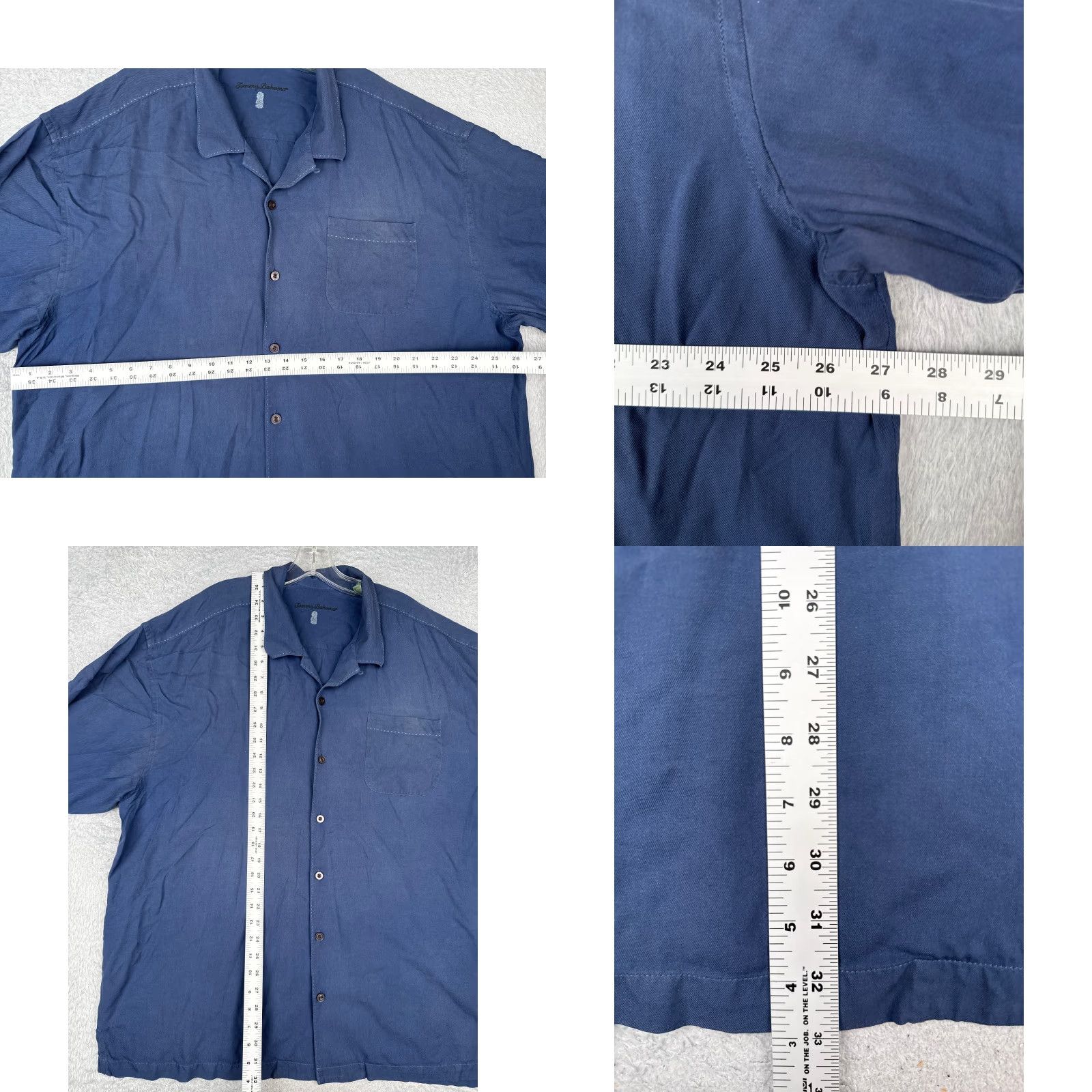 Tommy Bahama Tommy Bahama Shirt Men 2XL Blue 100% Silk Button Up Hawaiian Camp Size US XXL / EU 58 / 5 - 8 Thumbnail