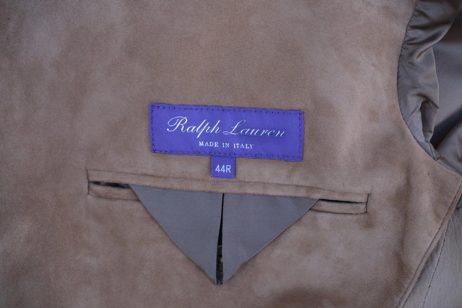 Ralph Lauren Purple Label NEW Ralph Lauren Purple Label Suede Sport Coat US 44 / EU 54 Size 44R - 7 Thumbnail