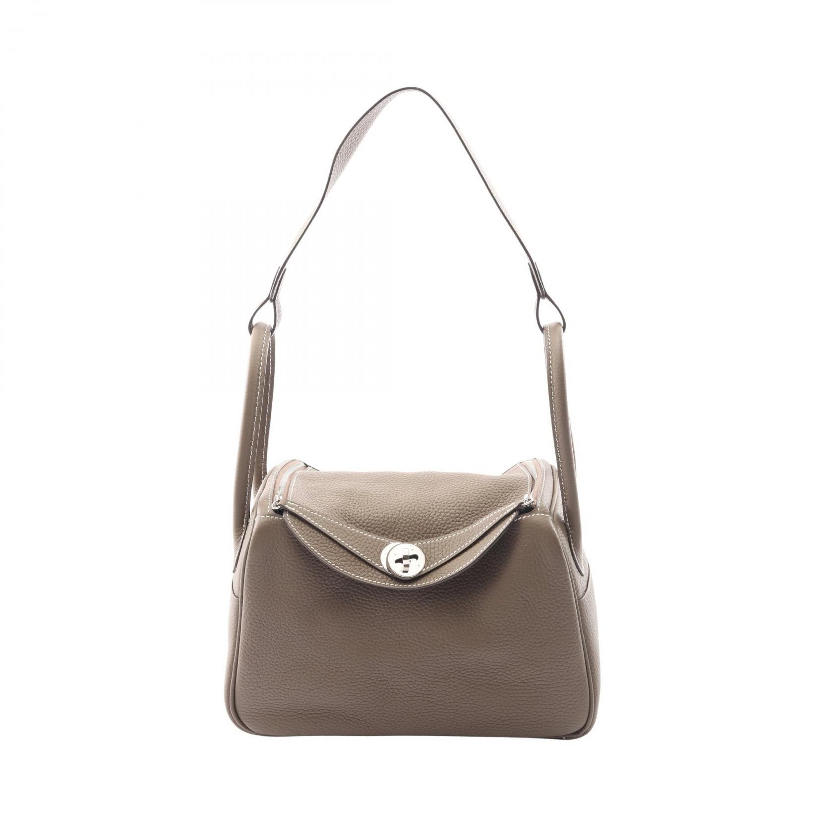 Hermes Hermes Hermes Lindy26 Calfskin Handbag Leather Shoulder Bag X DUTY FREE for USA Size ONE SIZE - 1 Thumbnail