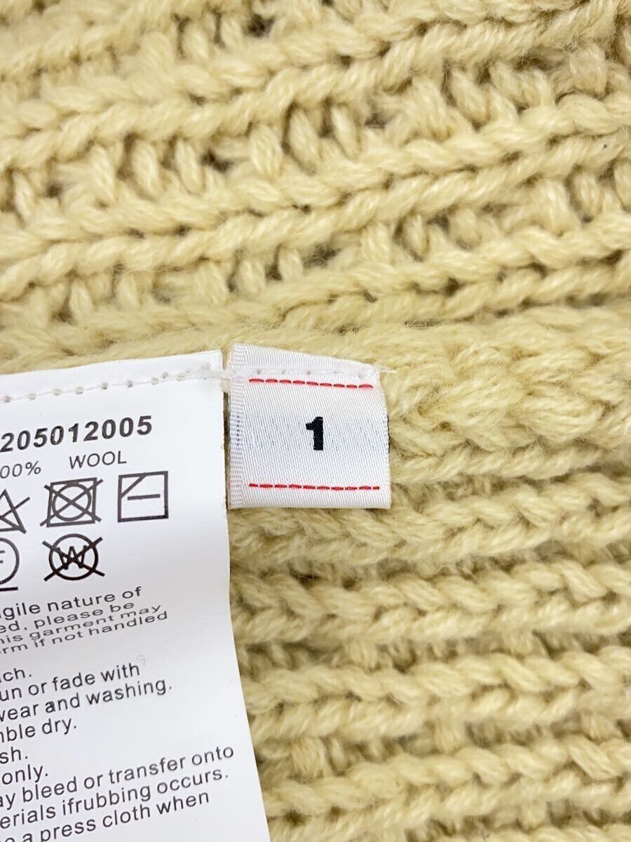 Visvim Beige Wool Bollard Crew Knit Size US S / EU 44-46 / 1 - 3 Thumbnail