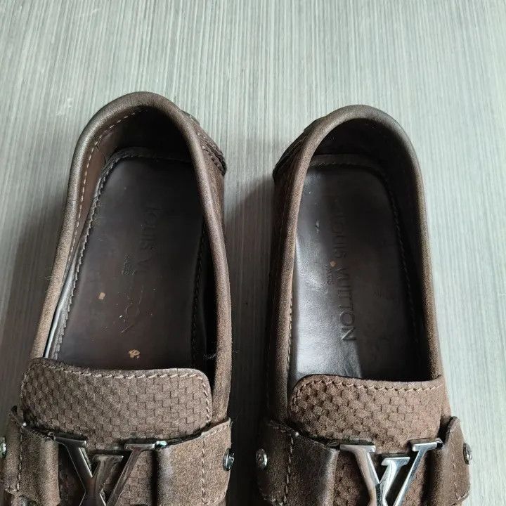 Louis Vuitton Louis Vuitton Brown Leather Casual Slip-On Shoes -2508 Size US 8.5 / EU 41-42 - 9 Thumbnail