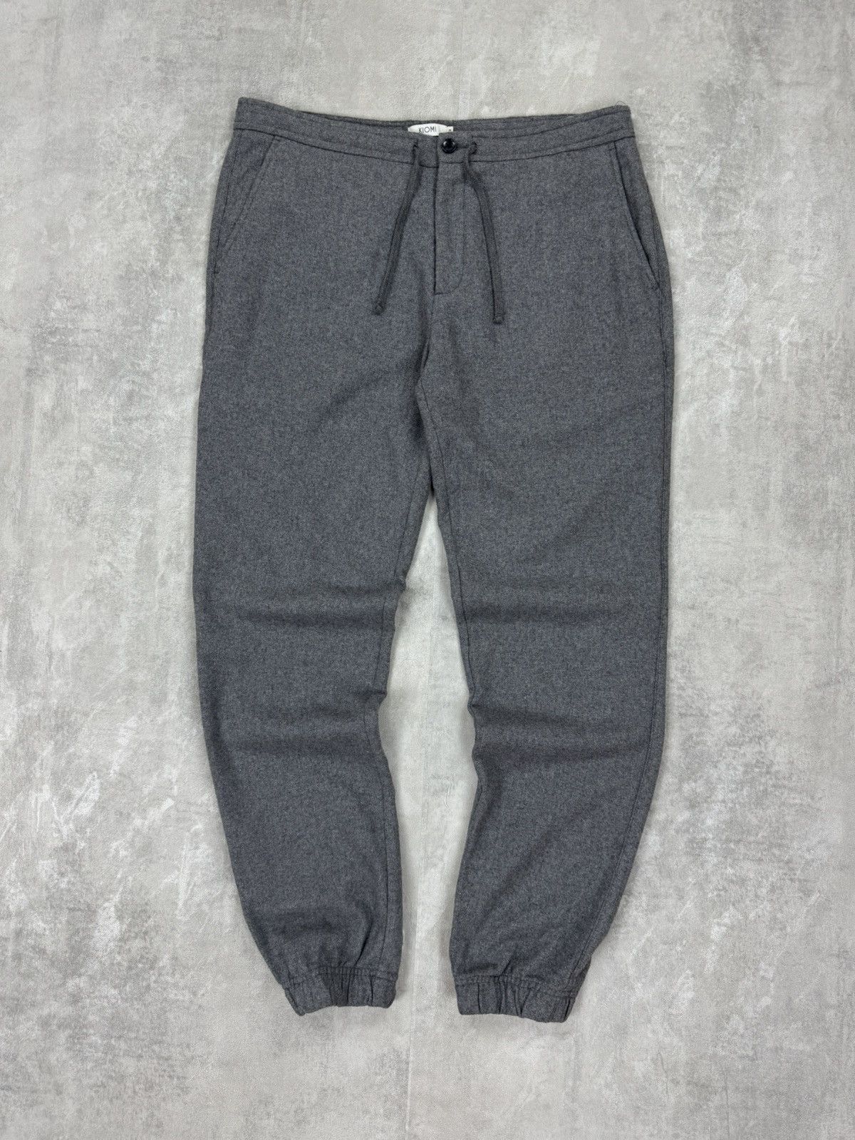 Japanese Brand KIOMI Wool JOGGING PANTS Mens size 36 Size US 36 / EU 52 - 1 Thumbnail