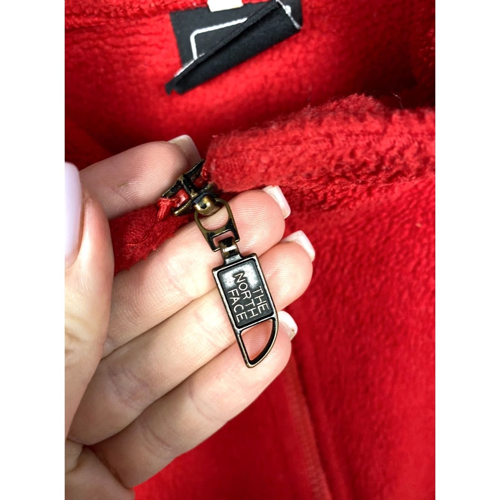 The North Face VINTAGE The North Face Jacket Mens L Red 90s Retro Fleece Size Size US L / EU 52-54 / 3 - 5 Thumbnail