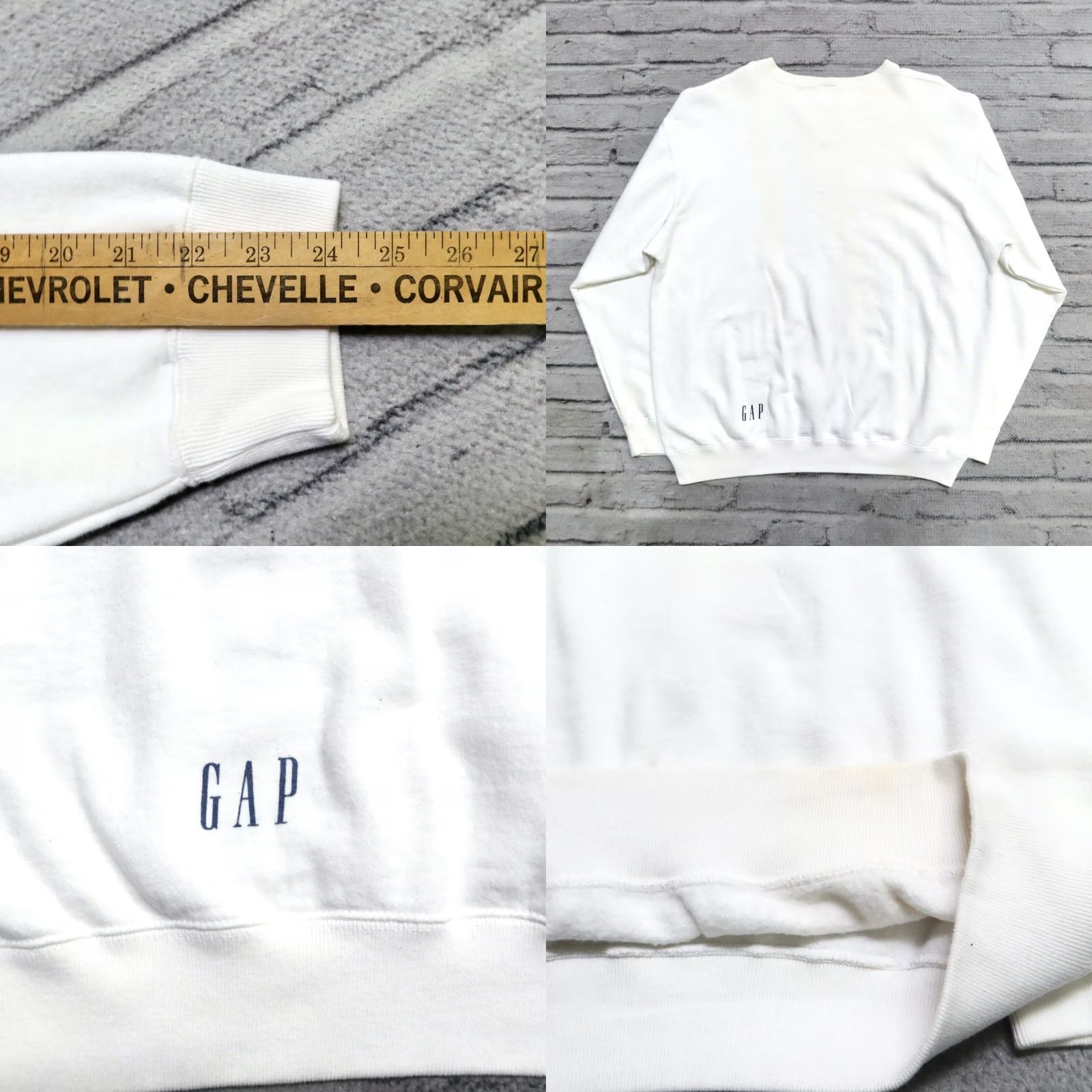 Gap Vintage Gap Keith Haring Aids Dance-A-Thon Crewneck Sweatshirt L Mens White Crew Neck Sweatshirt Size US L / EU 52-54 / 3 - 9 Thumbnail