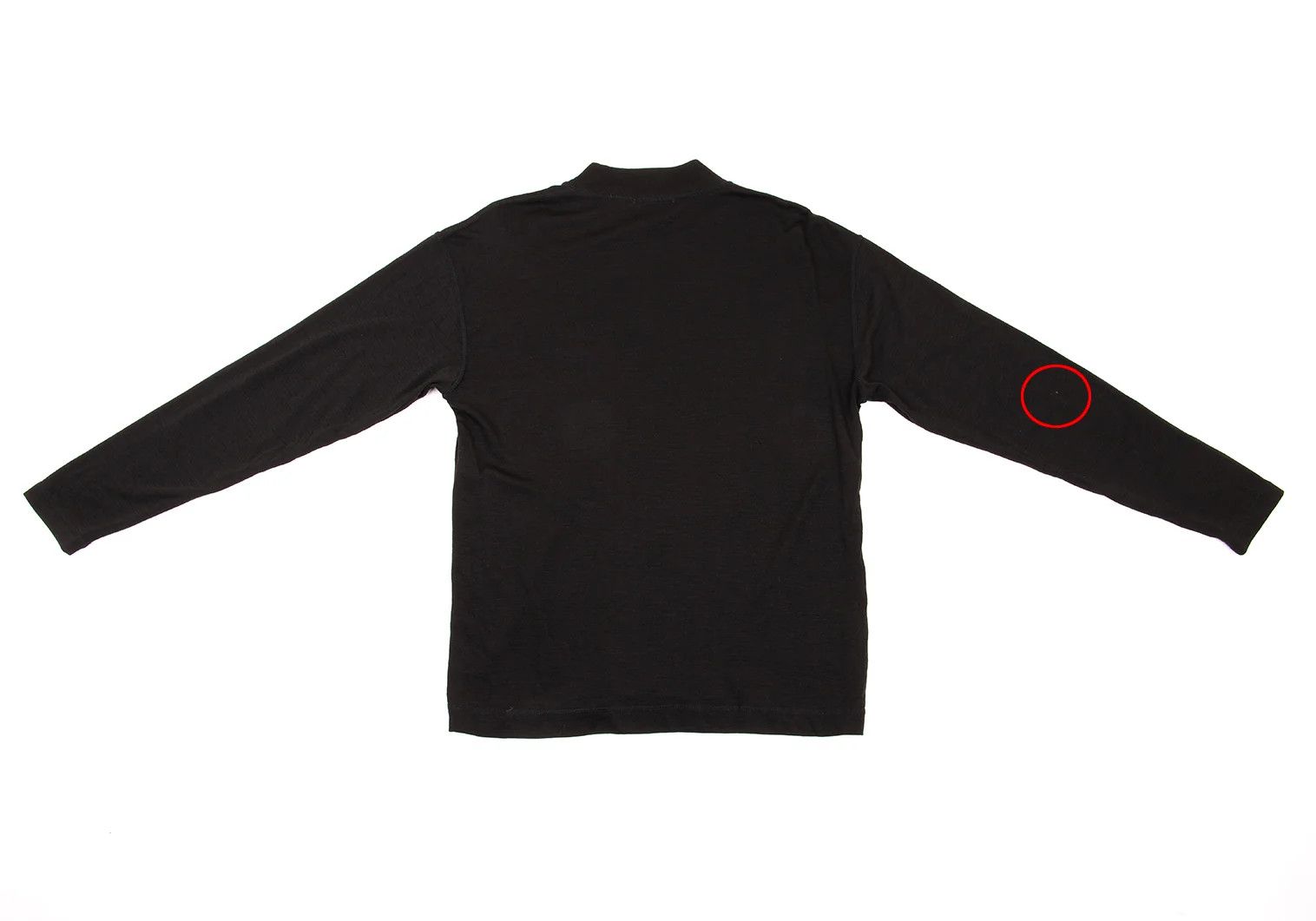 Issey Miyake Wool Mock Neck Knit Top in Black, Size M Size US M / EU 48-50 / 2 - 14 Thumbnail