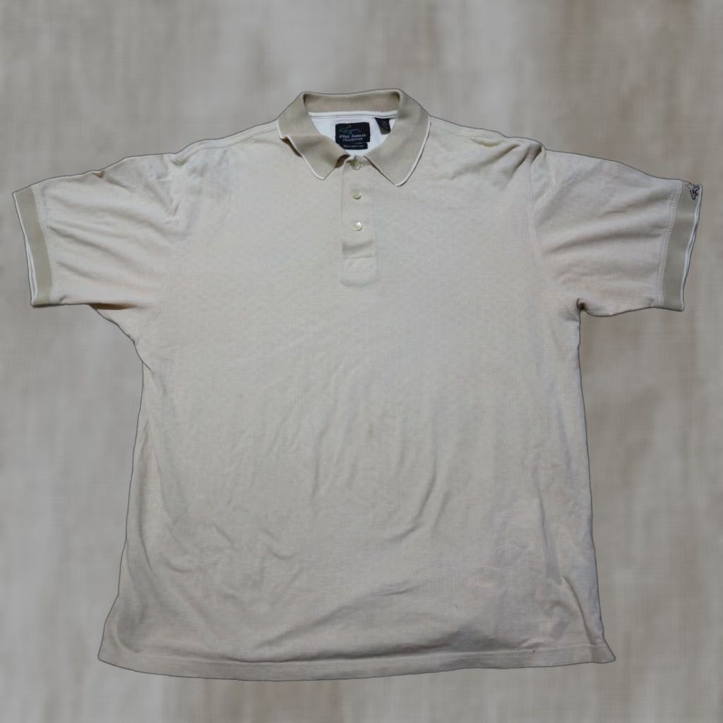 Vintage Greg Norman Polo Shirt Adult L Brown Short Sleeve Men Casual Knit Polo Size US L / EU 52-54 / 3 - 1 Thumbnail
