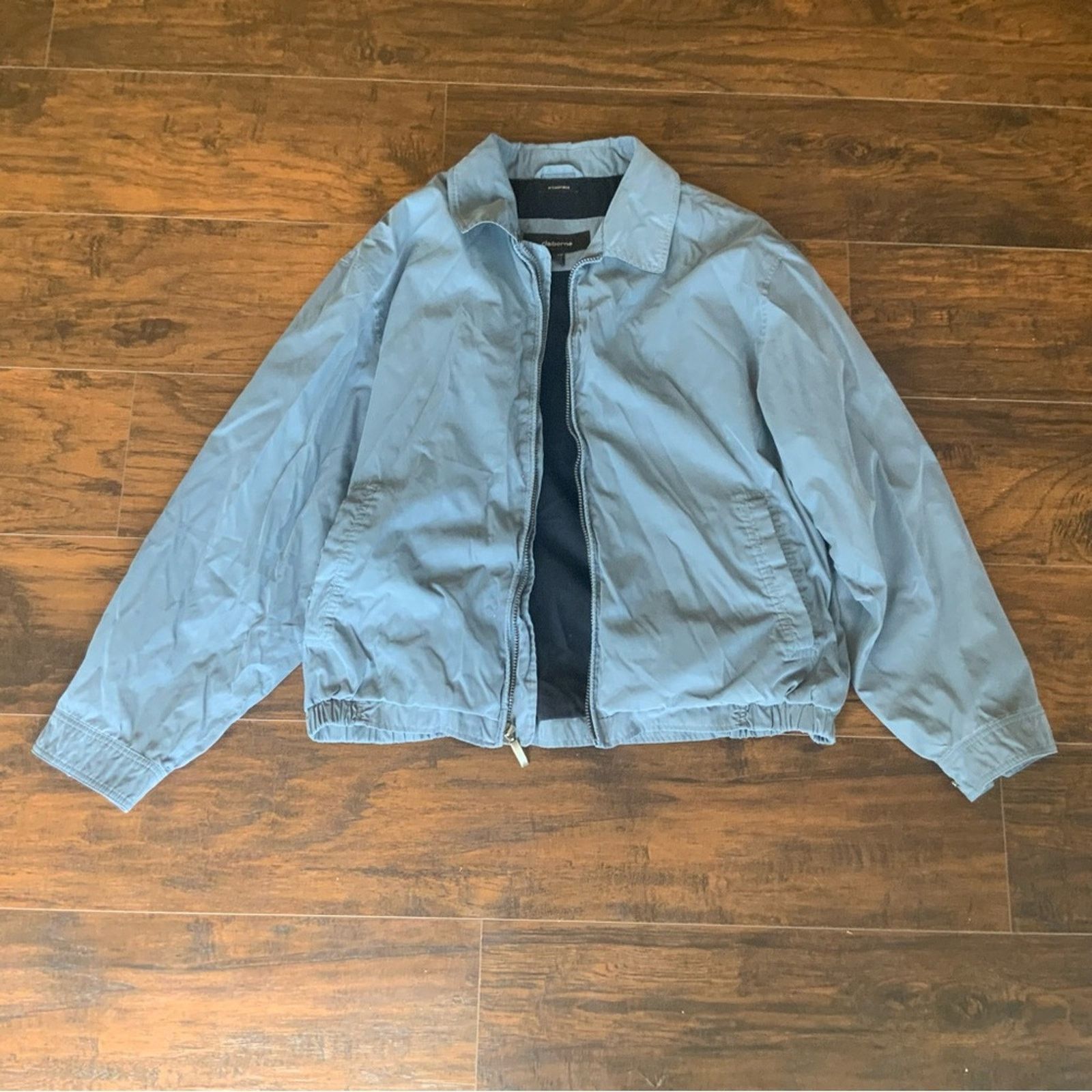 Liz Claiborne Blue Claiborne bomber jacket Size US XL / EU 56 / 4 - 1 Thumbnail