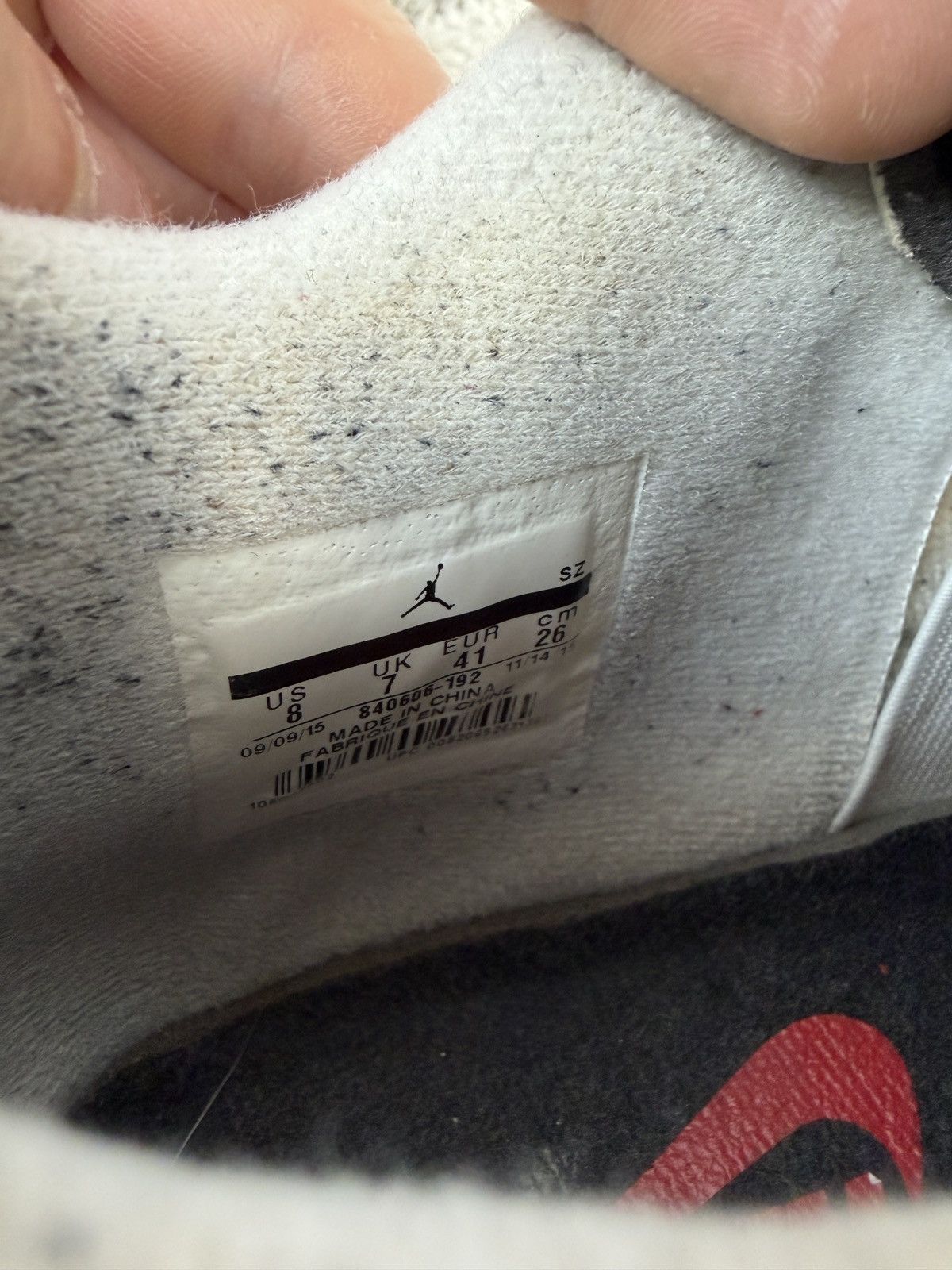 Jordan Brand Nike Jordan white cement 2016 8US Size US 8 / EU 41 - 10 Thumbnail
