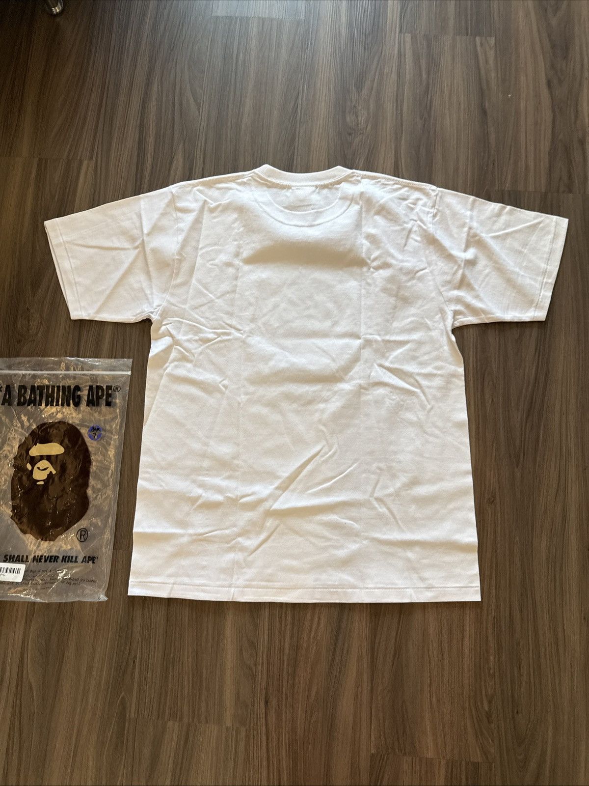 Bape BAPE A Bathing Ape Camo Ape Head Tee White Large L NWT OG Size US L / EU 52-54 / 3 - 7 Thumbnail