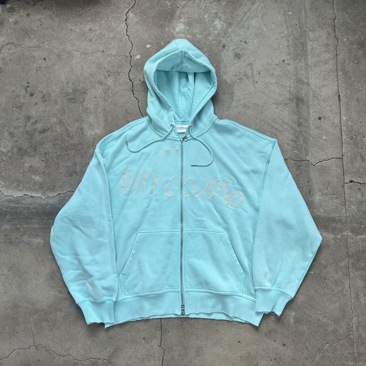 WHO DECIDES WAR X BASQUIAT X H&M OVERSIZED FIT ZIP HOODIE