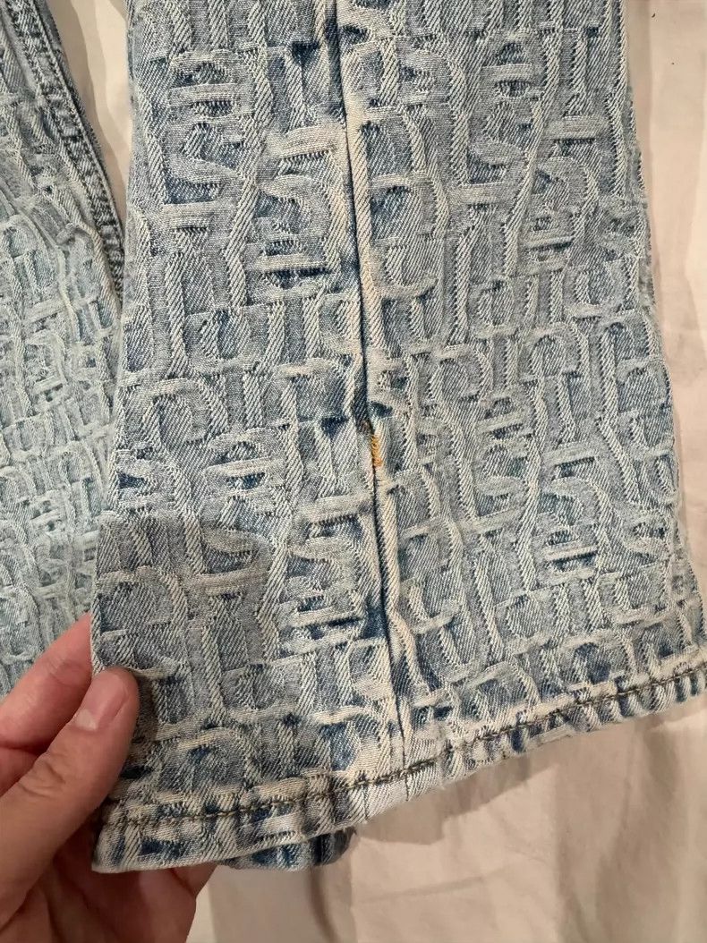 Acne Studios acne studios Heavy print jacquard jeans 2504-Nextarrow Size US 30 / EU 46 - 3 Thumbnail