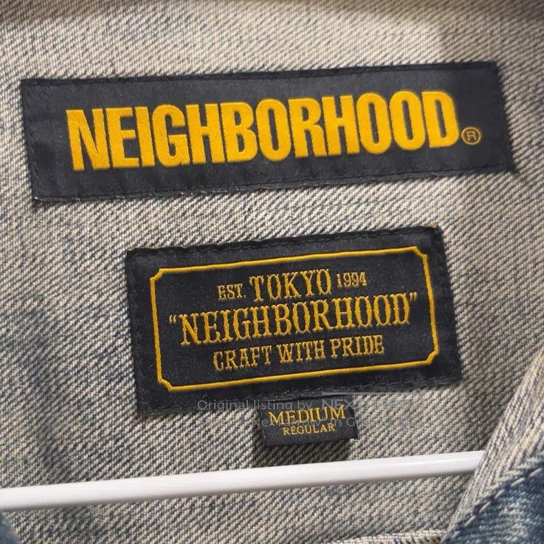 Neighborhood Neighborhood Denim Jacket Size US M / EU 48-50 / 2 - 3 Thumbnail