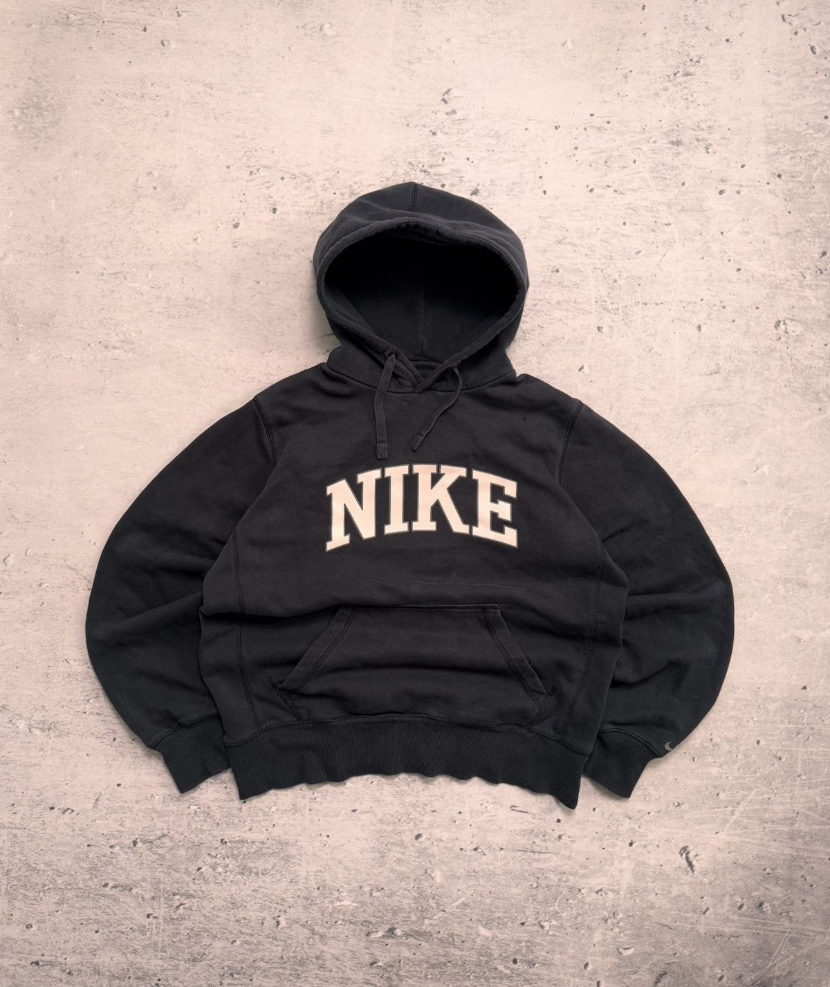 Nike × Vintage NIKE VINTAGE CENTER LOGO OVERSIZE BOXY HOODIE Size US M / EU 48-50 / 2 - 1 Thumbnail