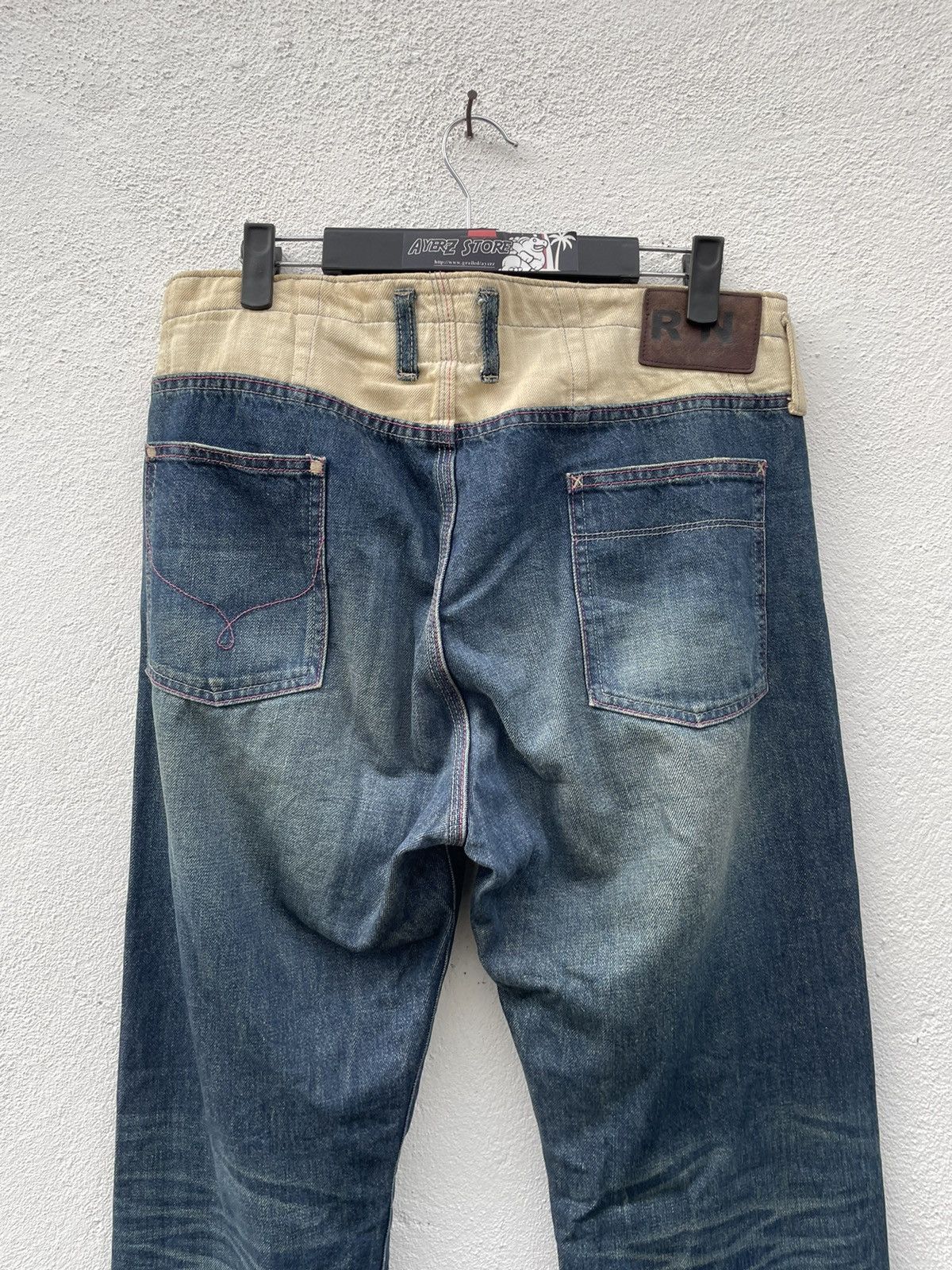 If Six Was Nine R Newbold”s New & Old Selvedge Denim Jeans Size US 33 - 11 Thumbnail