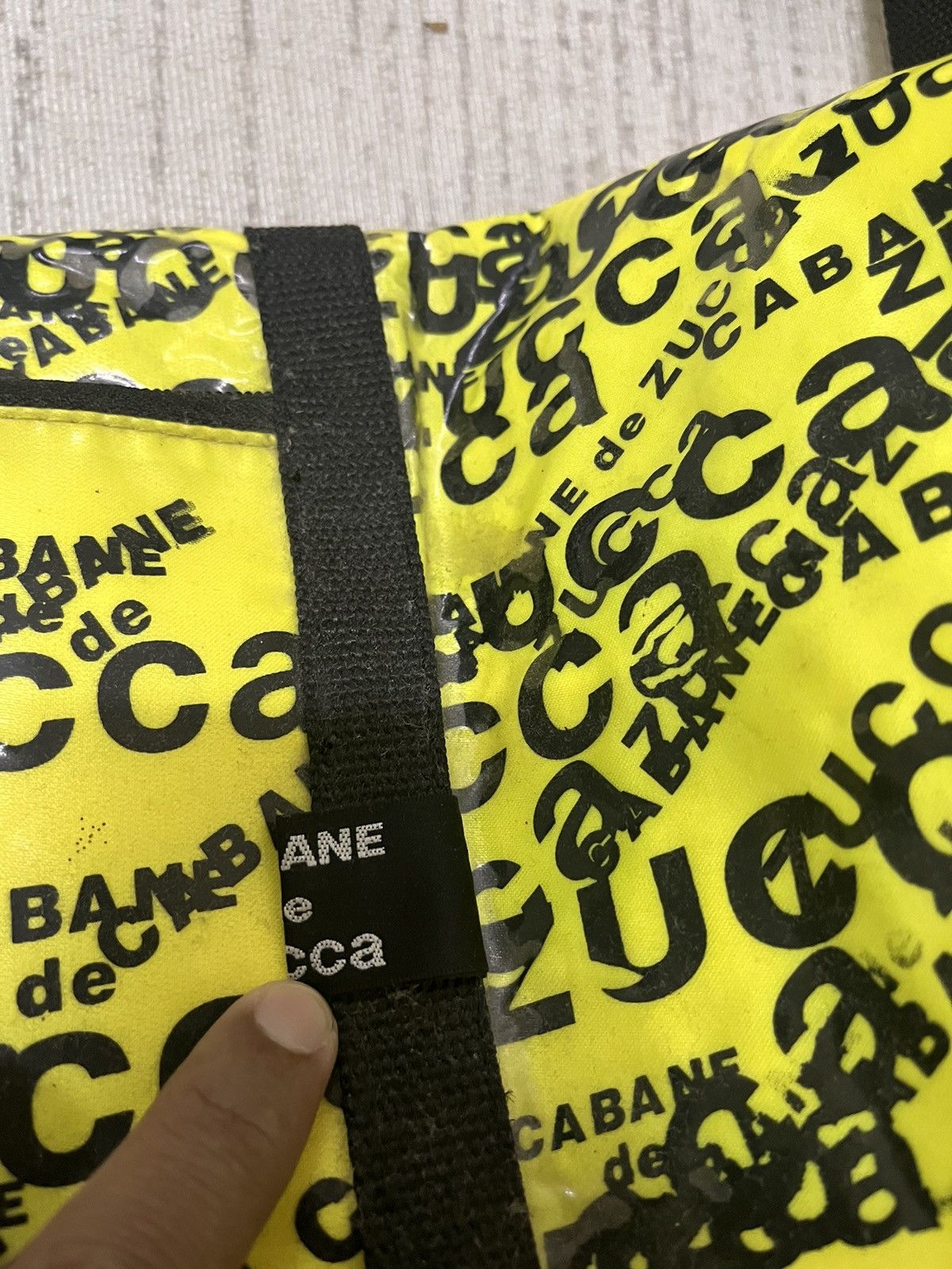 CABANE de ZUCCa × Issey Miyake × Japanese Brand Cabane de zucca monogram travel bag Size ONE SIZE - 3 Thumbnail