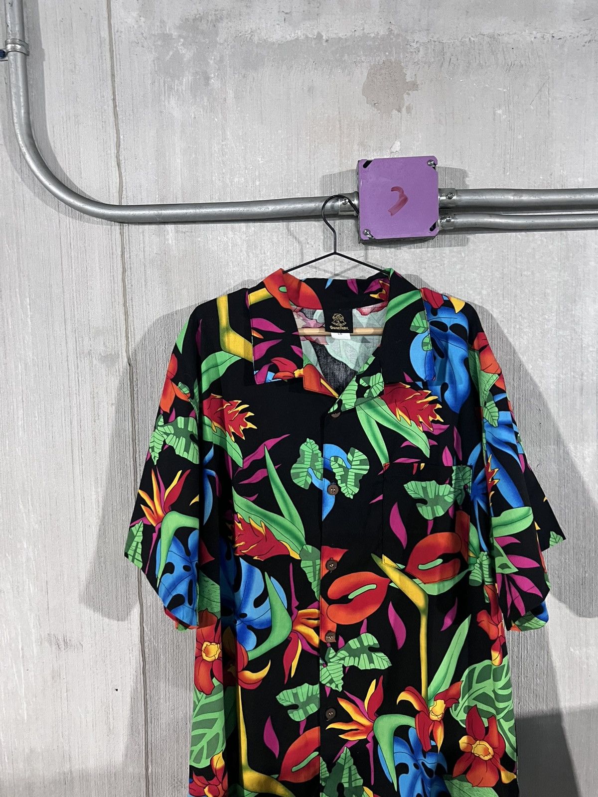 Other Vintage 90s Toucan Dance by Fast Lane Made in USA Tropical L Size US L / EU 52-54 / 3 - 8 Thumbnail