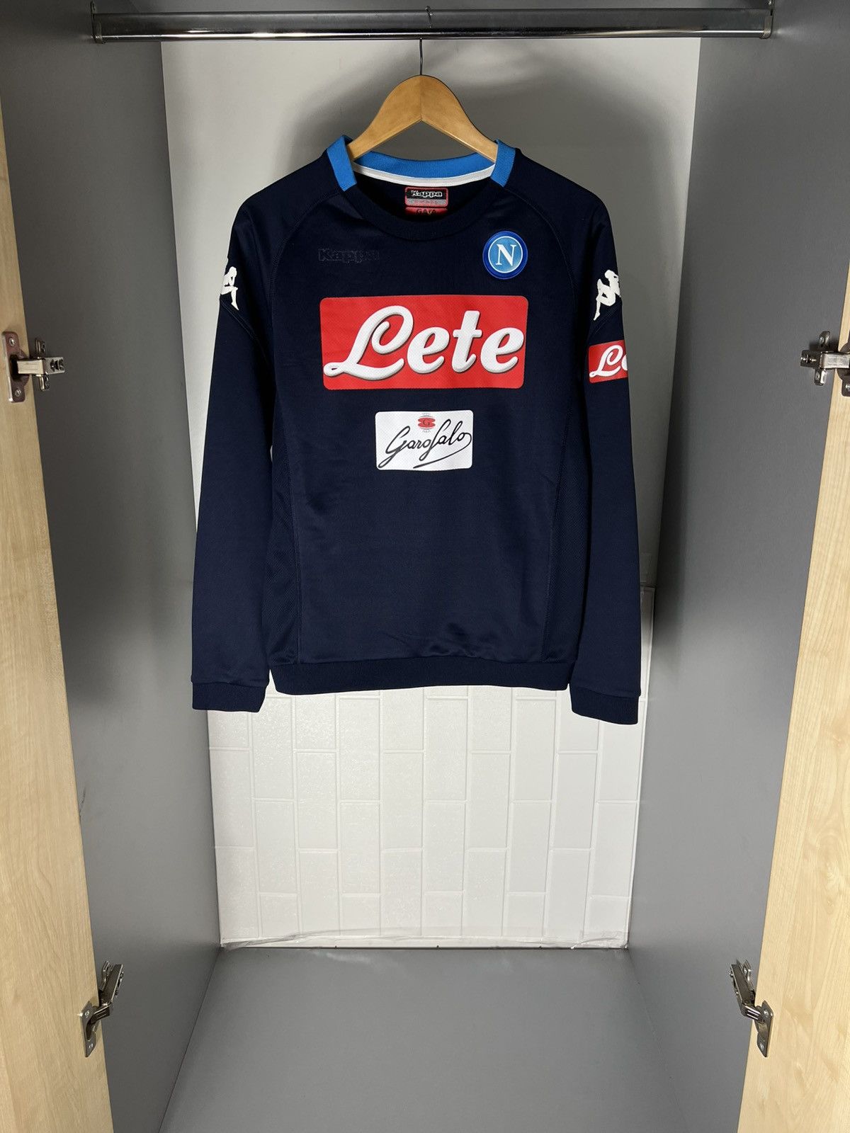Kappa VINTAGE KAPPA FC NAPOLI ITALY RETRO SOCCER JERSEY Y2K 90s Size US S / EU 44-46 / 1 - 7 Thumbnail