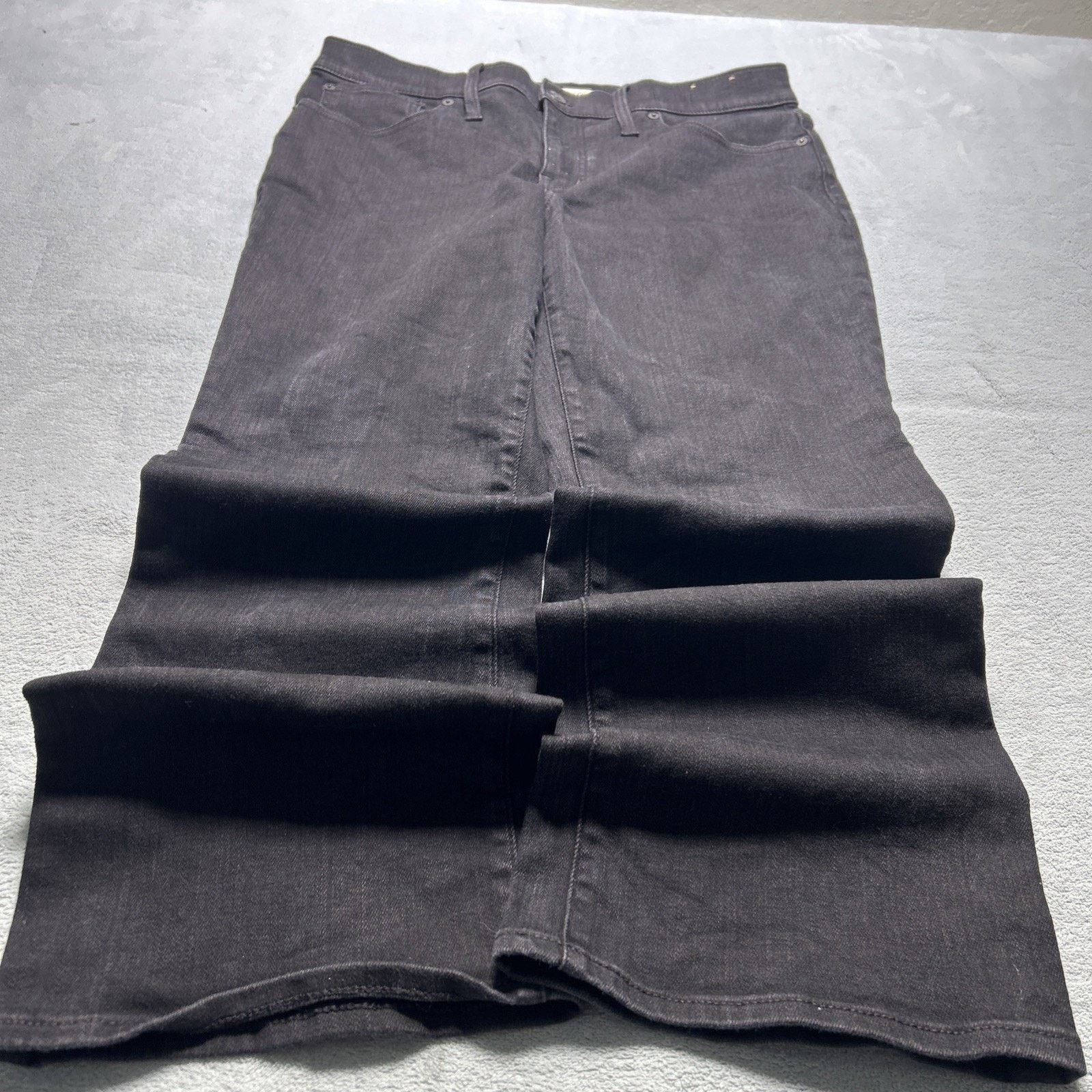 Madewell Beyond Baggy Jeans Womens 31 34x27 Dojo Black Hamilton Wide Size 31" - 1 Thumbnail