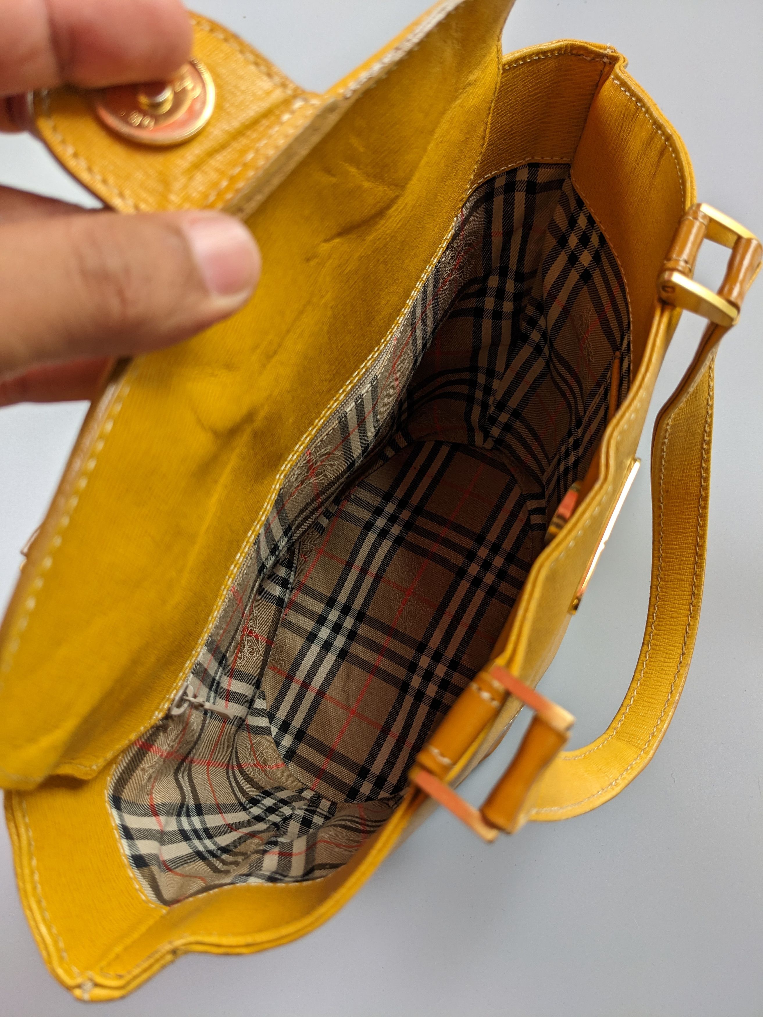 Burberry Vintage Burberrys handle bag Size ONE SIZE - 6 Thumbnail