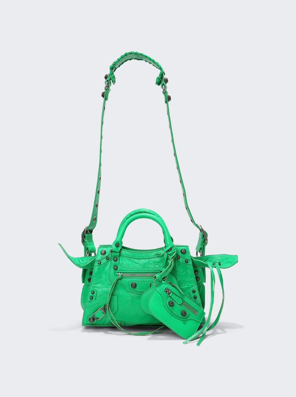 Balenciaga NEO CAGOLE XS HANDBAG VIVID GREEN Size ONE SIZE - 1 Thumbnail