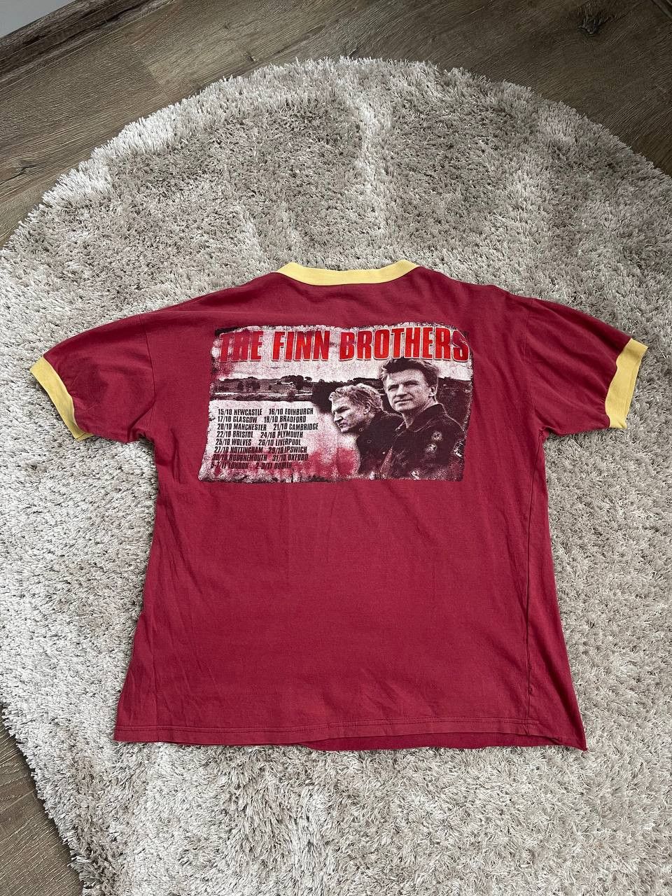 Band Tees × Vintage The finn brothers vintage 2010 rare tee Size US L / EU 52-54 / 3 - 12 Thumbnail