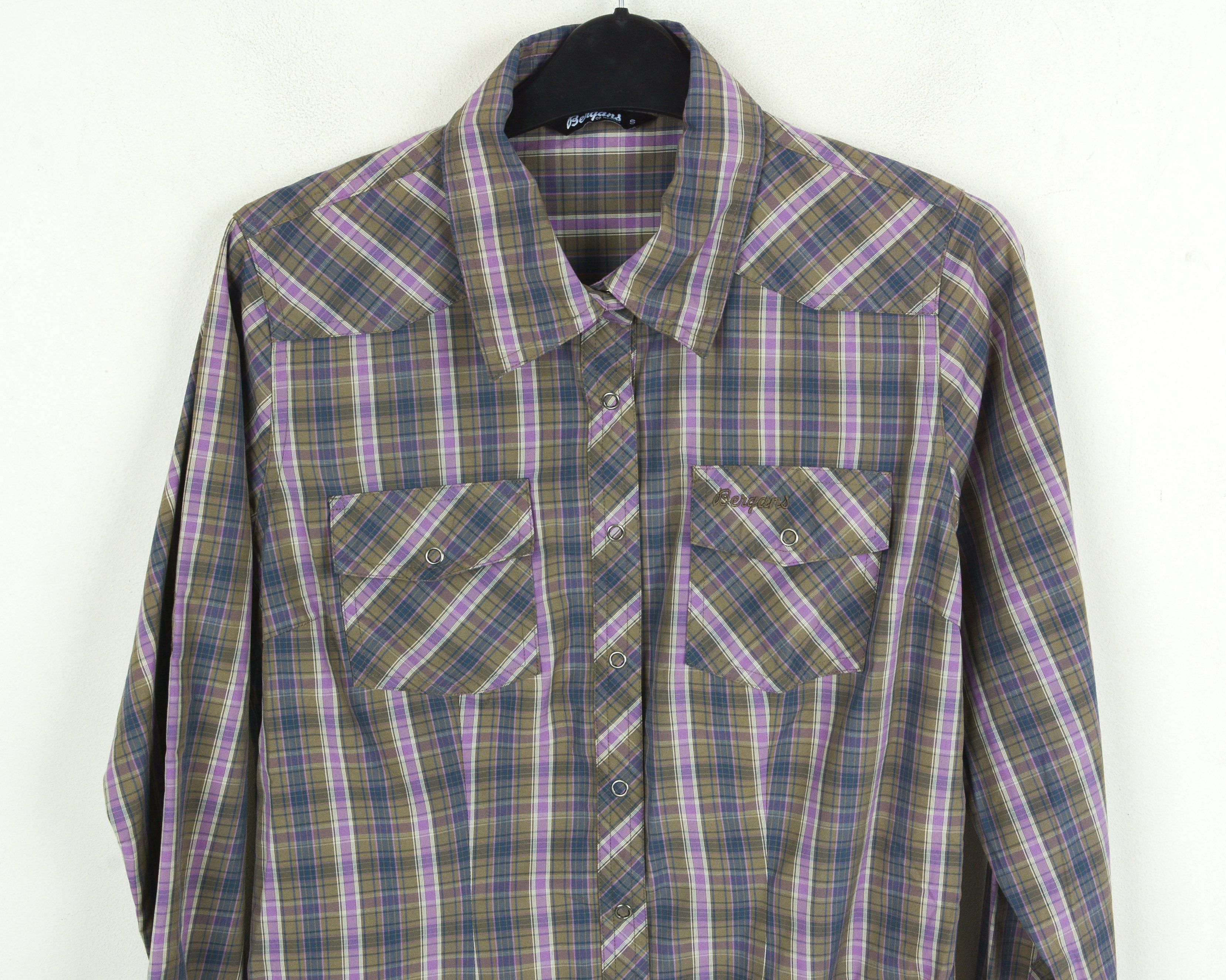 Bergans 5465 LEIRVIK Women's Shirt S hiking EU 36 Casual walk travel Size S / US 4 / IT 40 - 2 Thumbnail