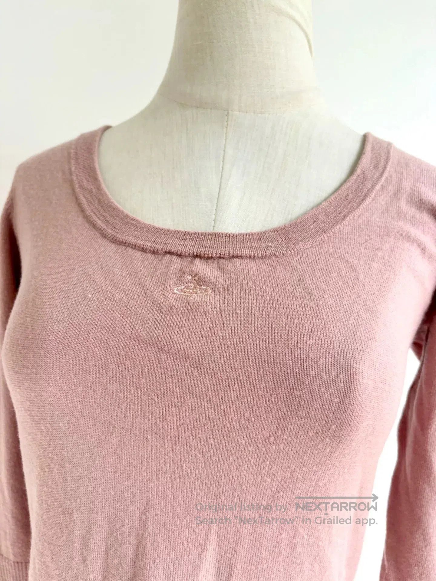 Vivienne Westwood Vivienne Westwood Vintage Pink Saturn Knit Dress. Size M / US 6-8 / IT 42-44 - 8 Thumbnail