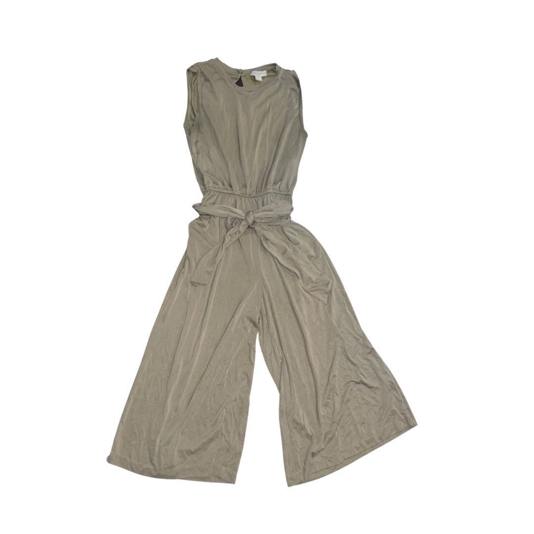 Other Charlie Paige Sleeveless Belted Wide Leg Cropped Jumpsuit Size 29" - 1 Thumbnail