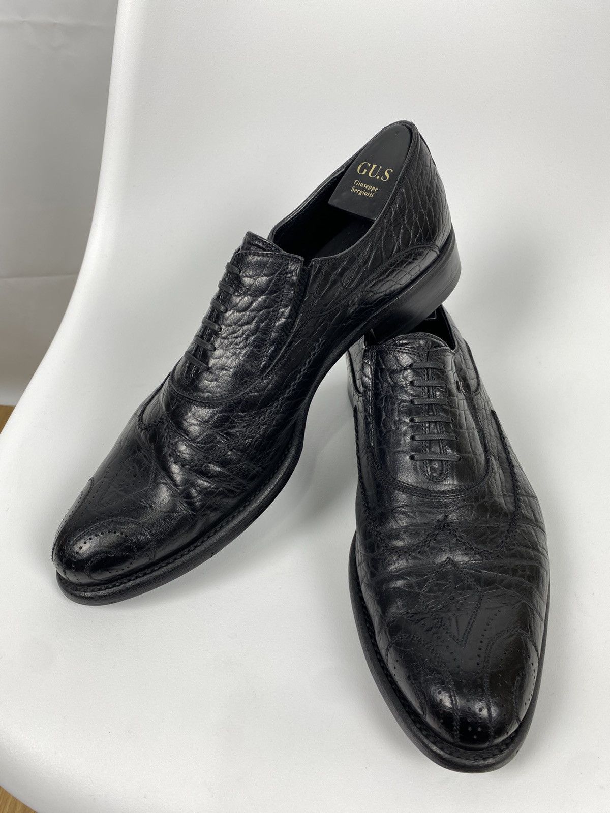 Other Alberto Ciccioli Oxford Brogues Genuine Leather Shoes Size US 10 / EU 43 - 7 Thumbnail