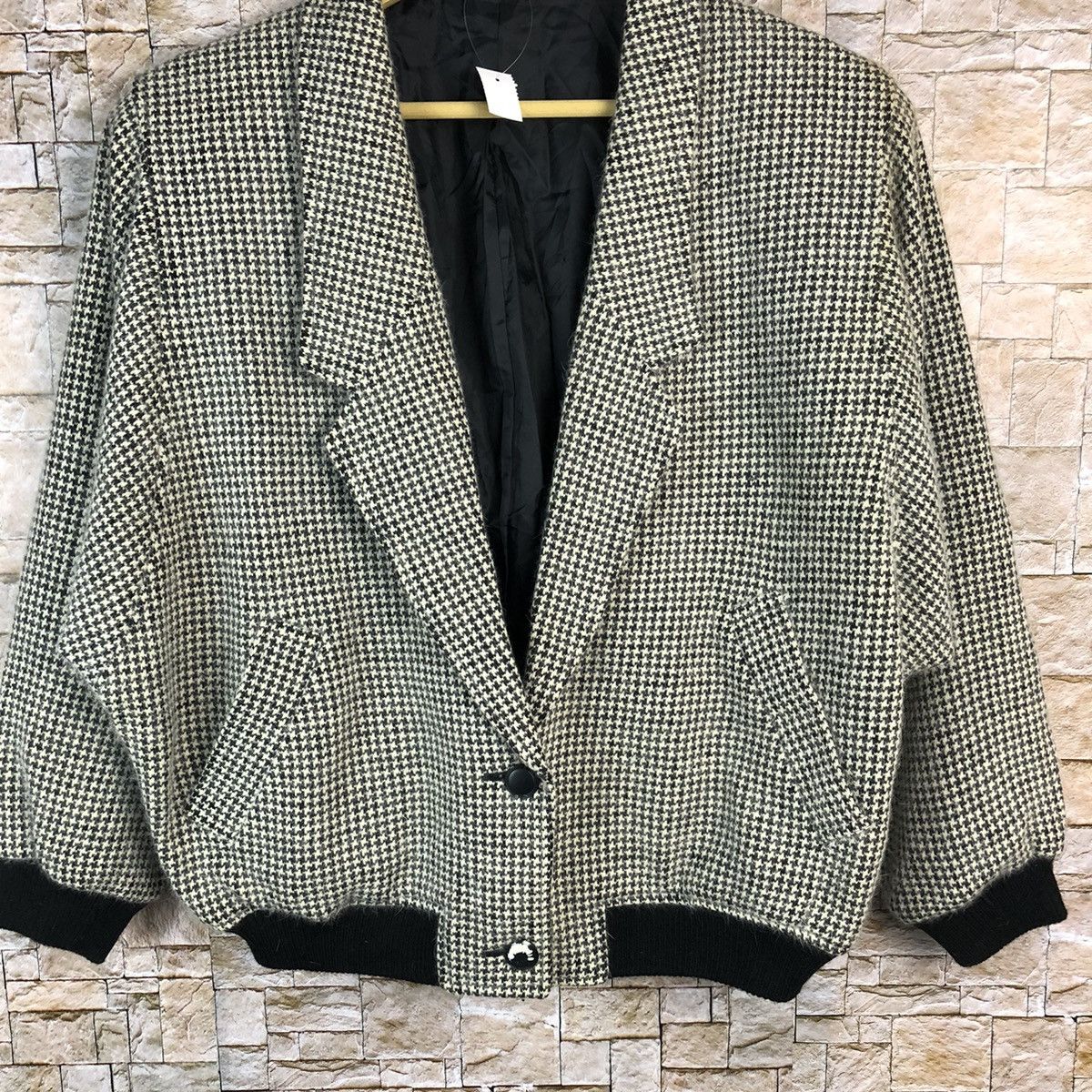 Vintage 11 AR Grey Blazzer #A836 Size L / US 10 / IT 46 - 3 Thumbnail