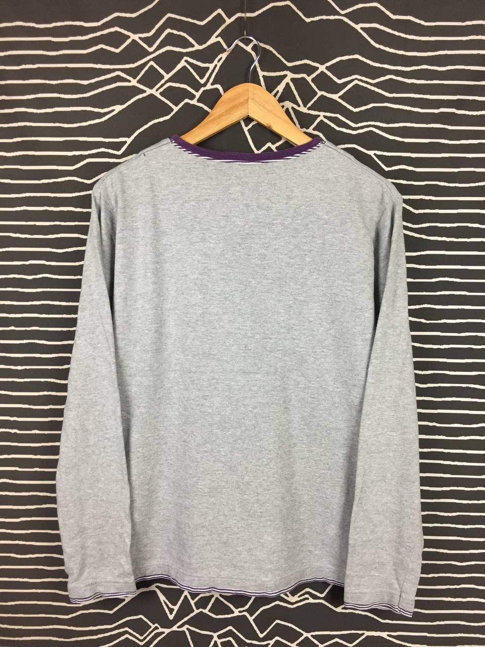 R.Newbold R.Newbold by Paul Smith Layered V-Neck Long Sleeve Tee Size US M / EU 48-50 / 2 - 6 Thumbnail