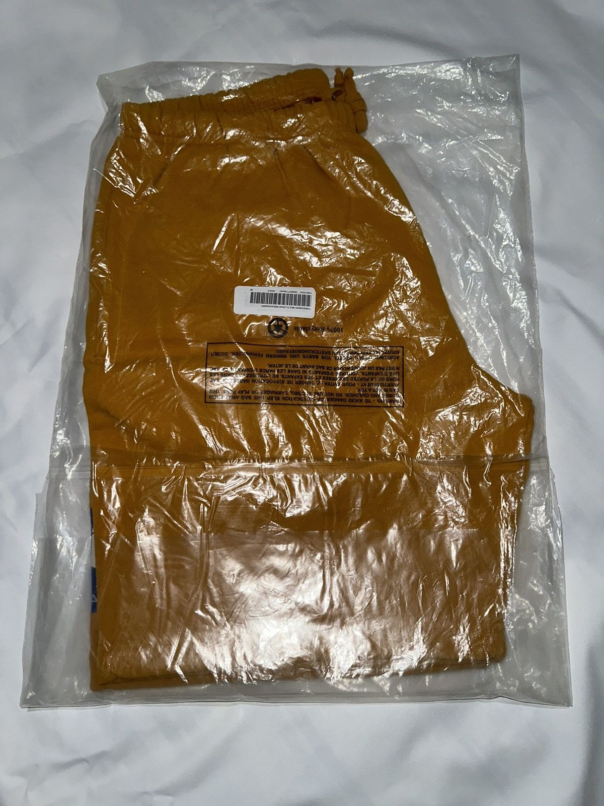 Supreme × Thrasher Supreme Thrasher Multi Logo Sweatshort Gold Size US 32 / EU 48 - 3 Thumbnail